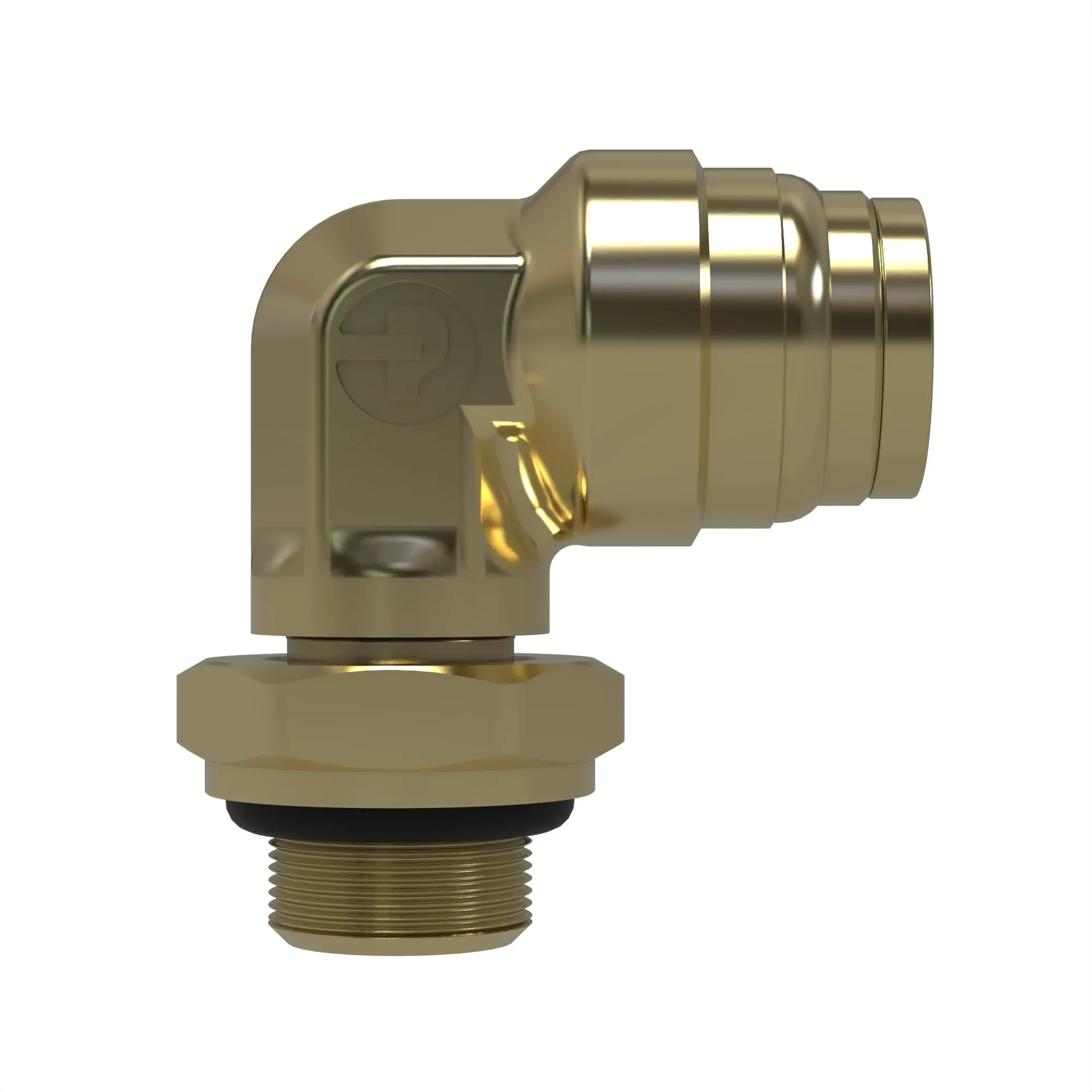 ADAPTER FITTING, 90 DEGREE ELBOW, 1