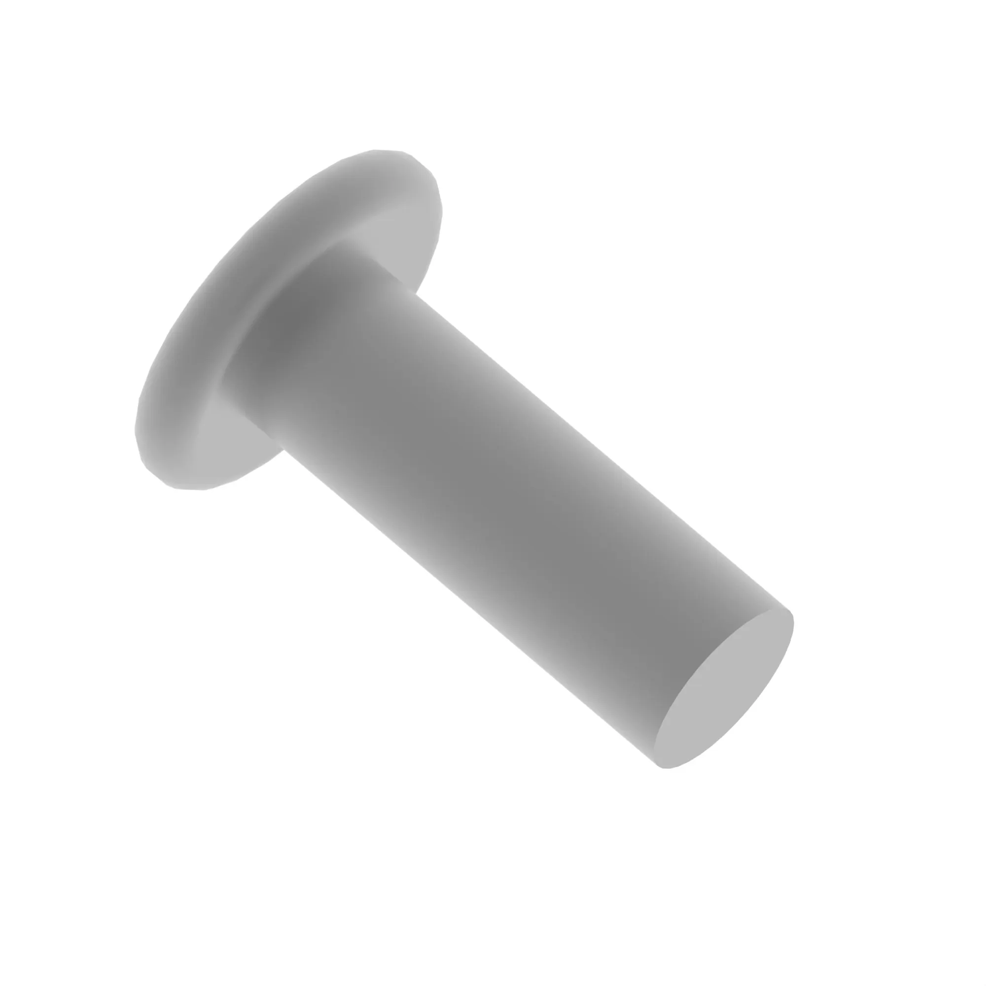 RIVET, SOLID, FLAT HEAD