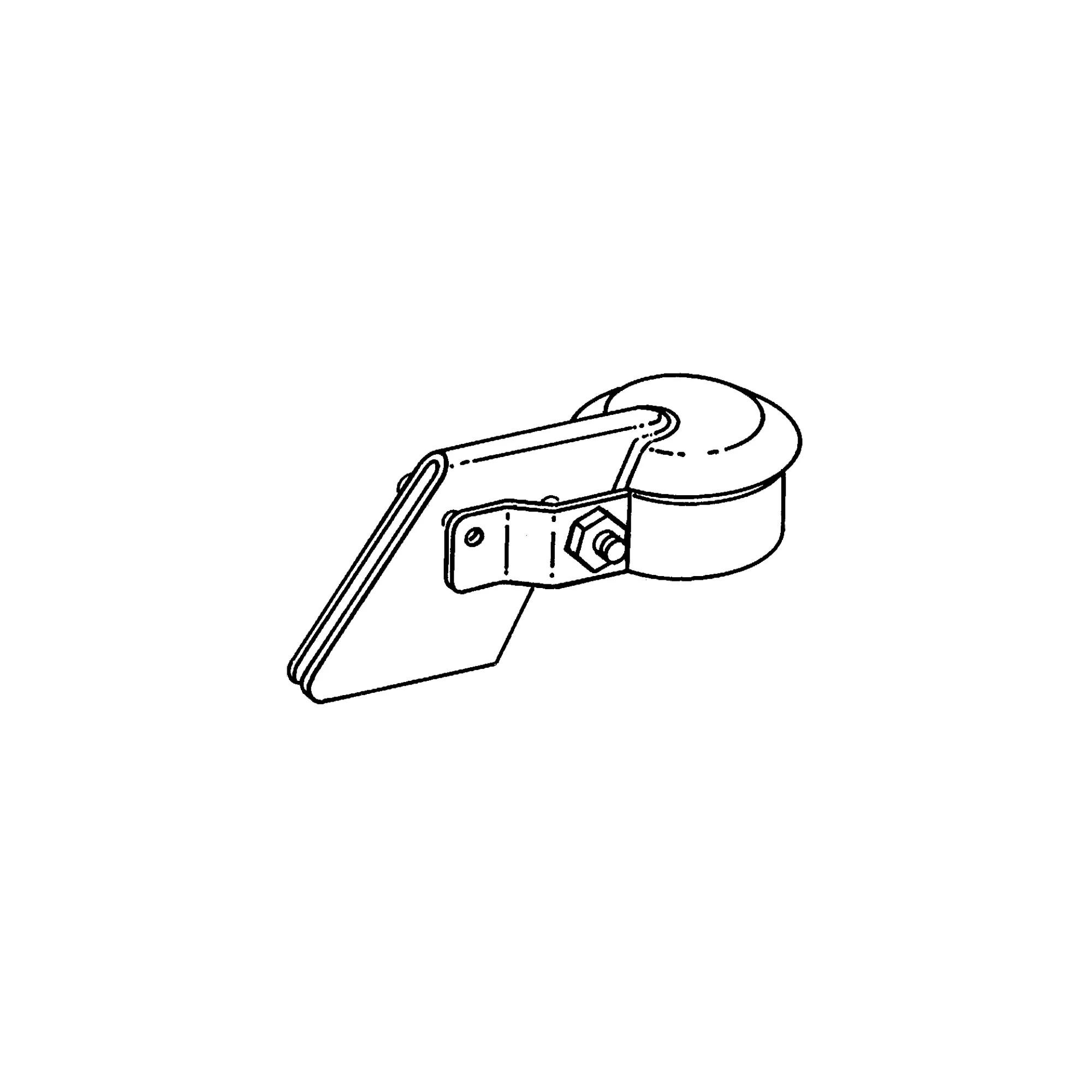 COVER, EXHAUST MUFFLER