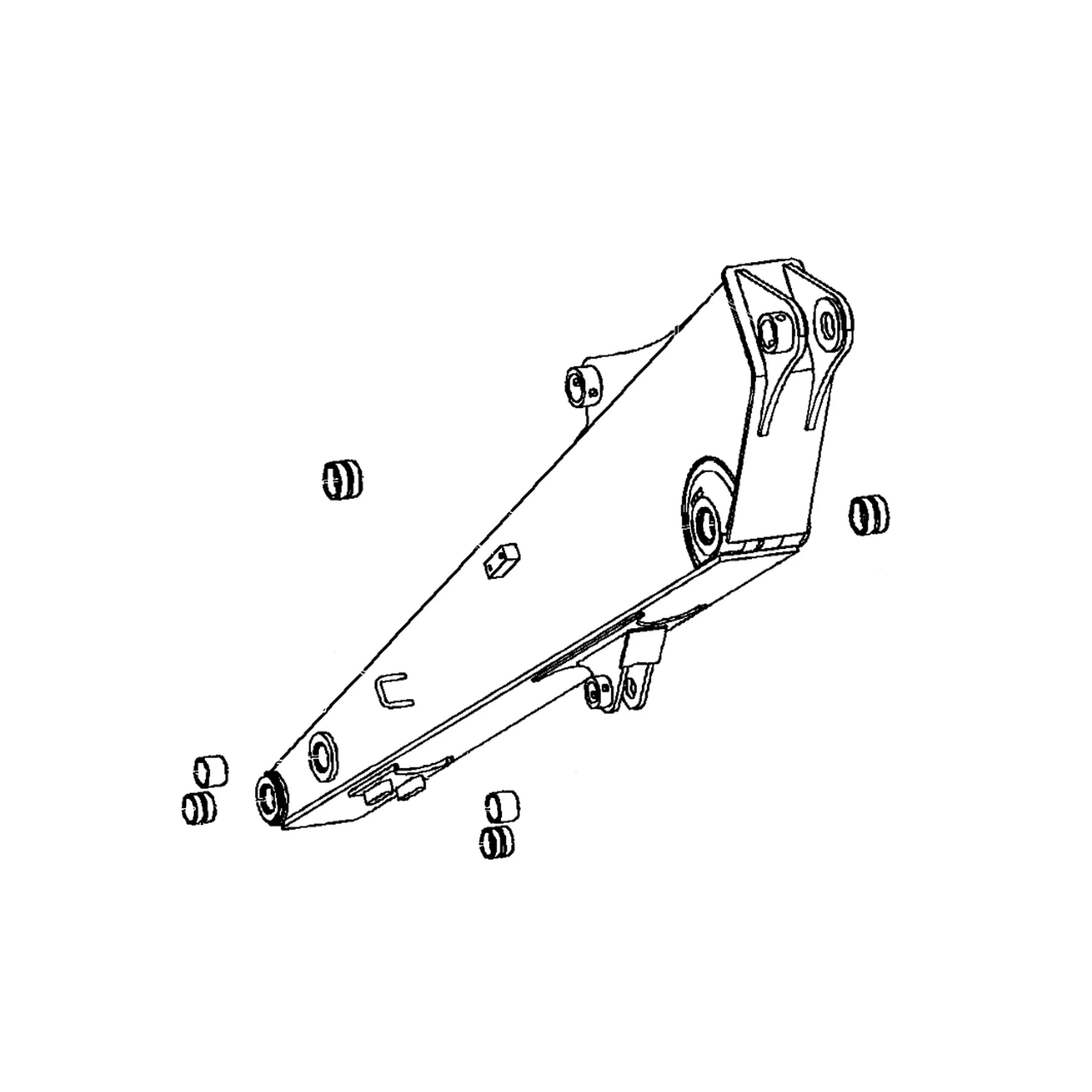 John Deere Arm, 2.12 Meter - FYD40005681G