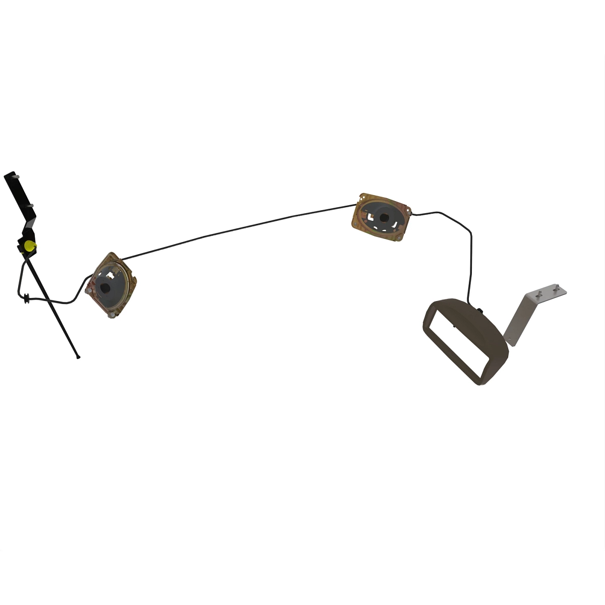 Kit, Speakers W/Antenna&Radio Mount