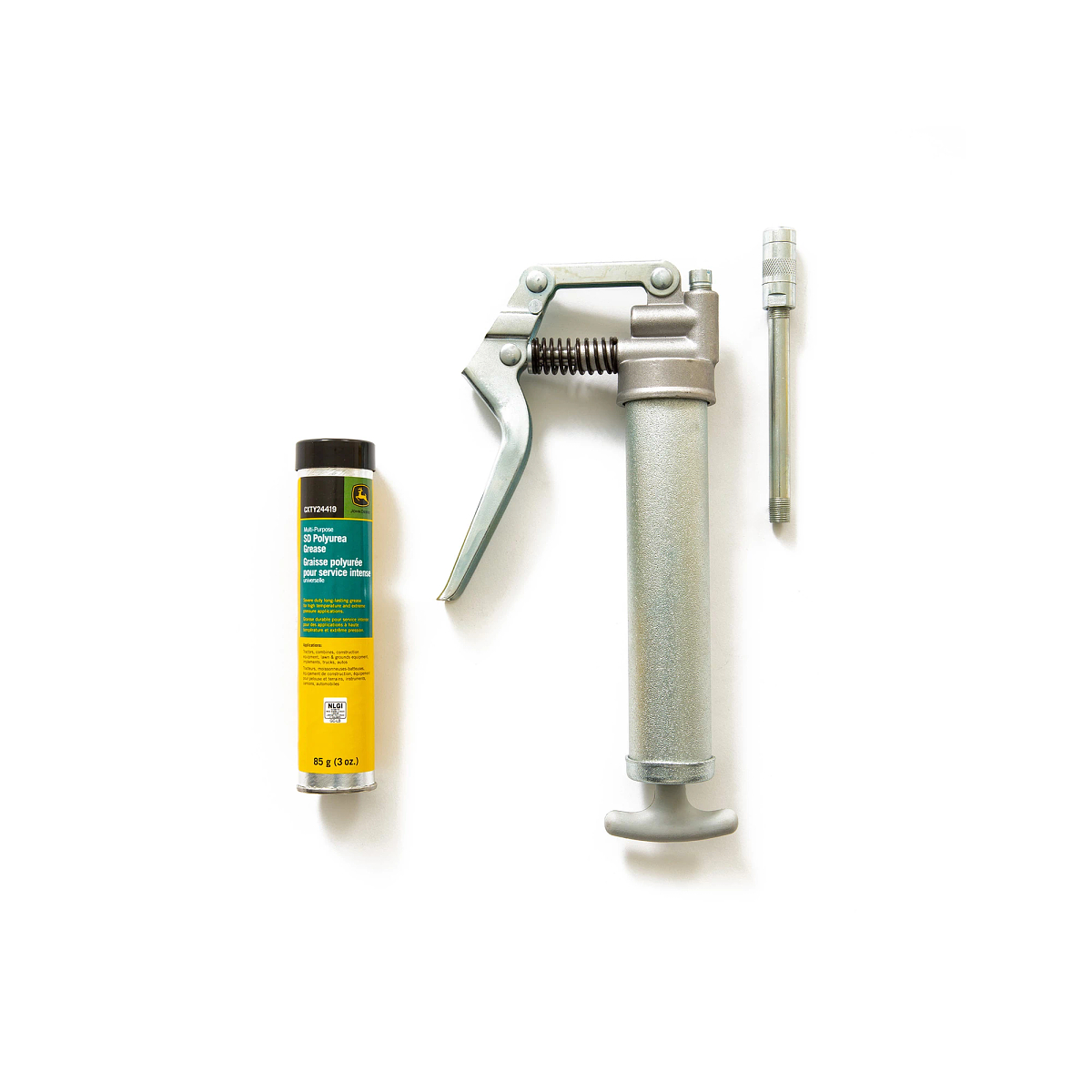 John Deere Mini-Grease Gun, 3 Ounce Grease Cartridge - TY26200