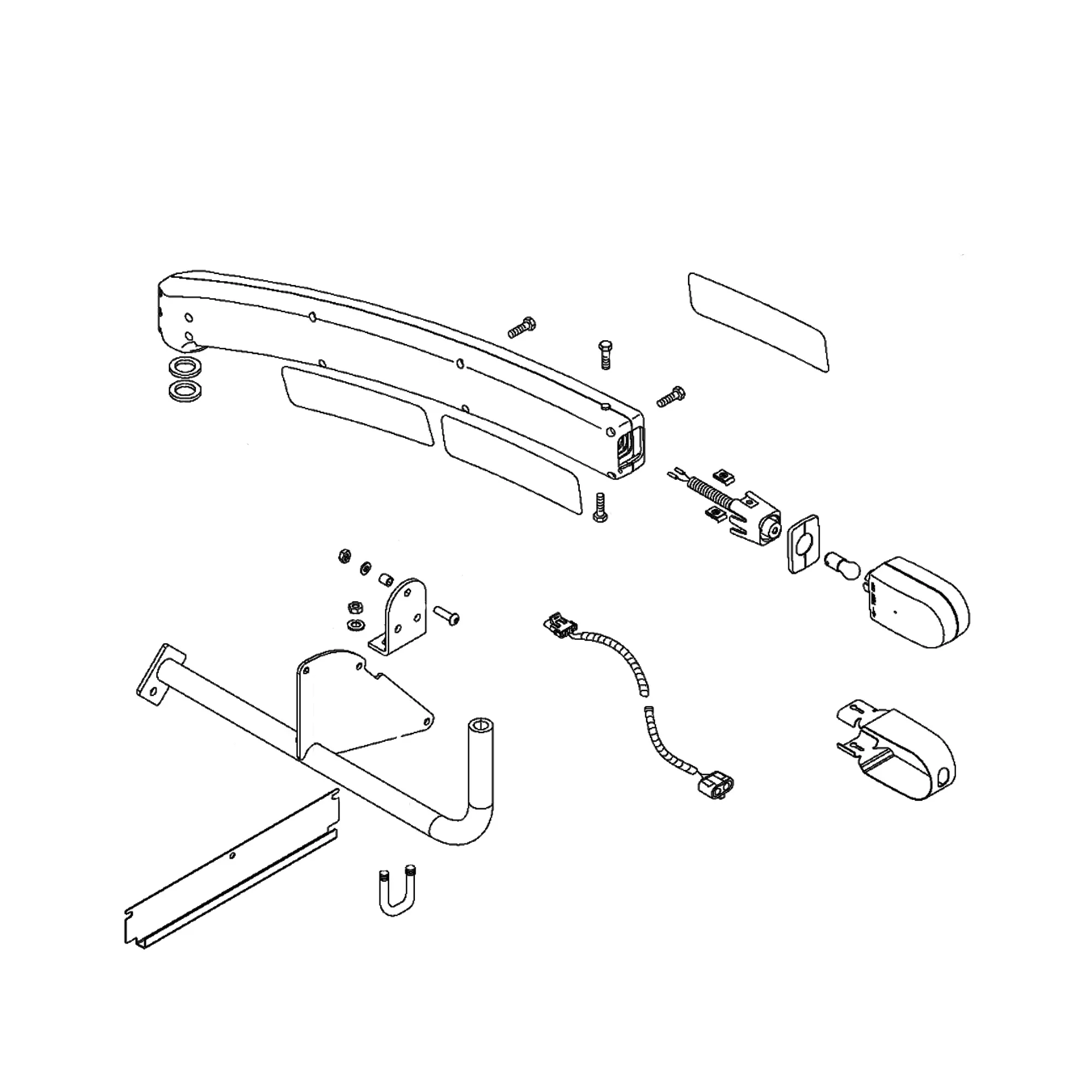 John Deere Extremity Warning Light Kit - RE223695