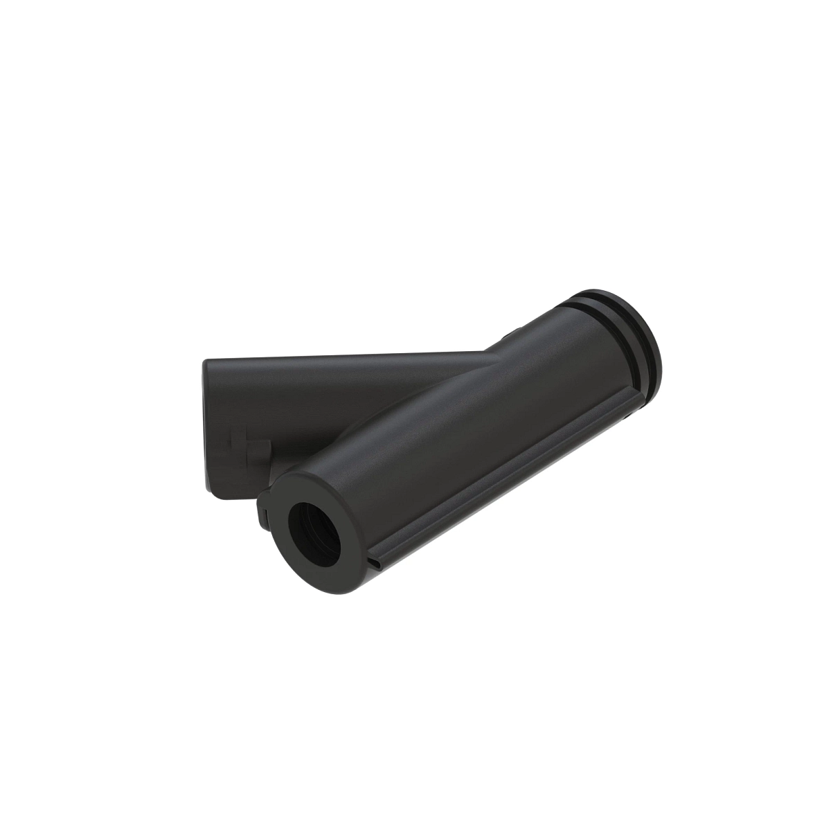 Schlemmer Y-Manifold Black Nylon