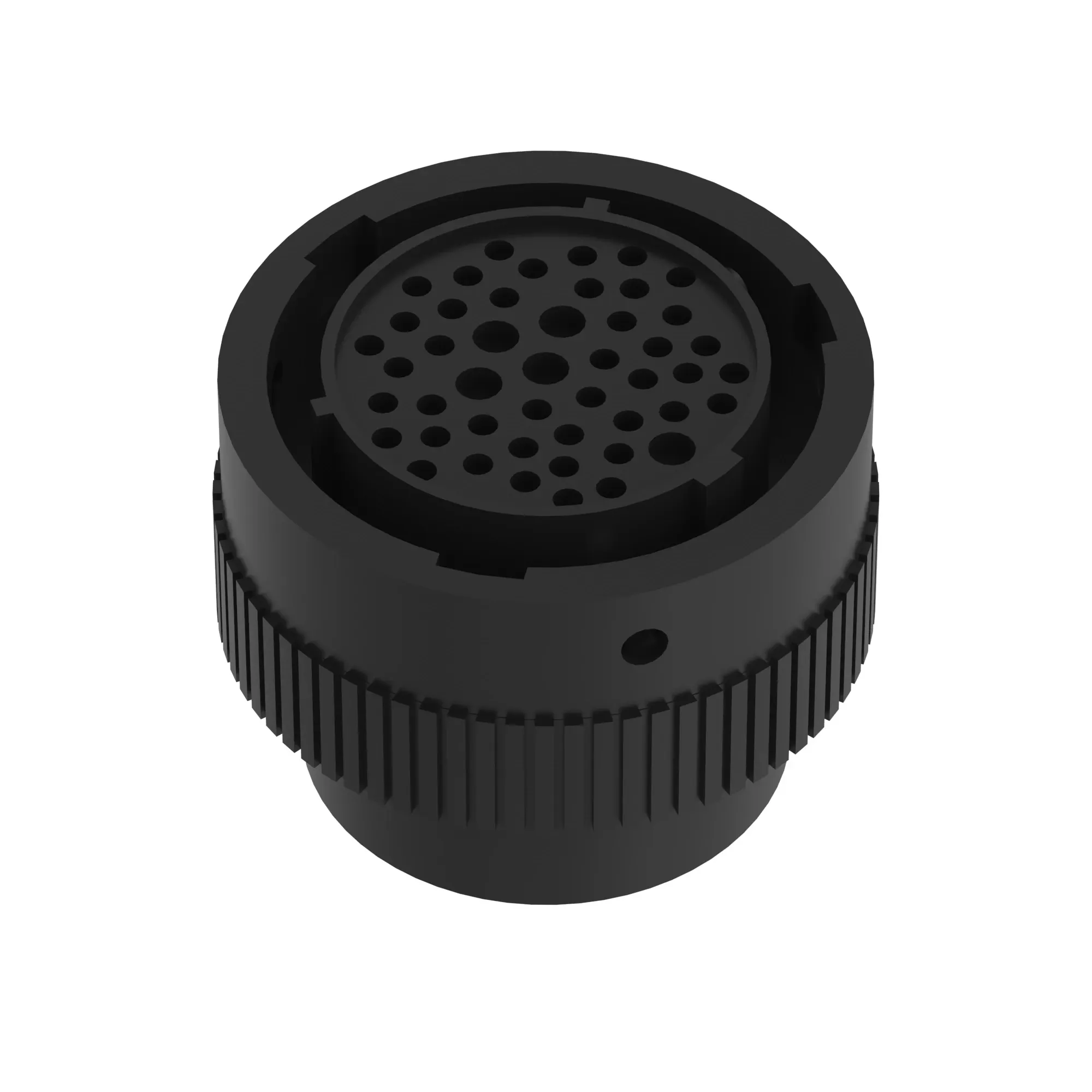 CONN DEUTSCH HDP20 47W MS BLK PLSTC