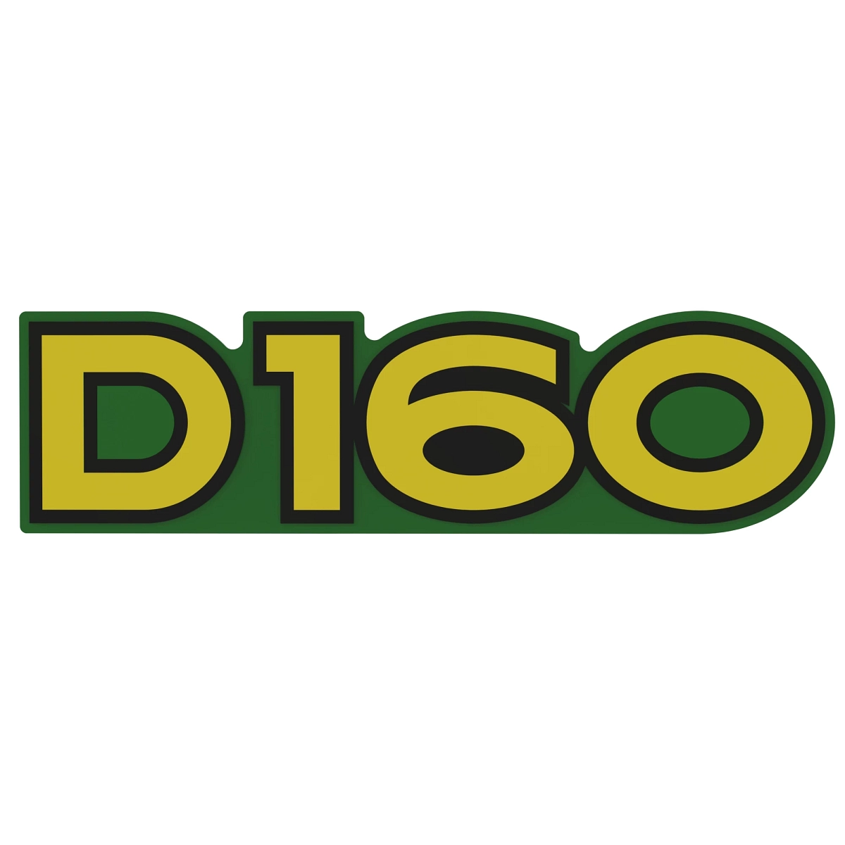 Label, Model No. (D160)