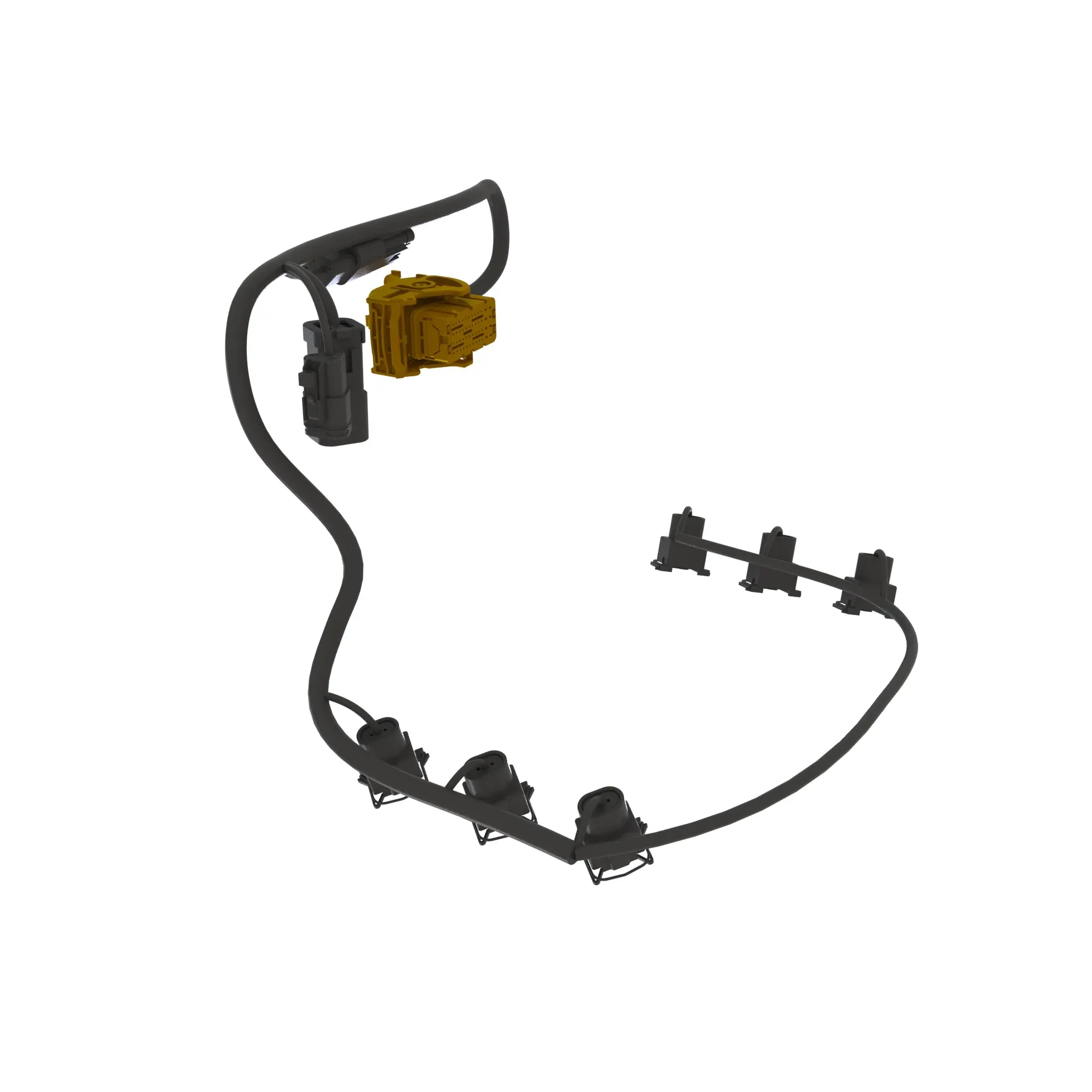 John Deere Attachment Control Valve Harness Assembly - AT404226