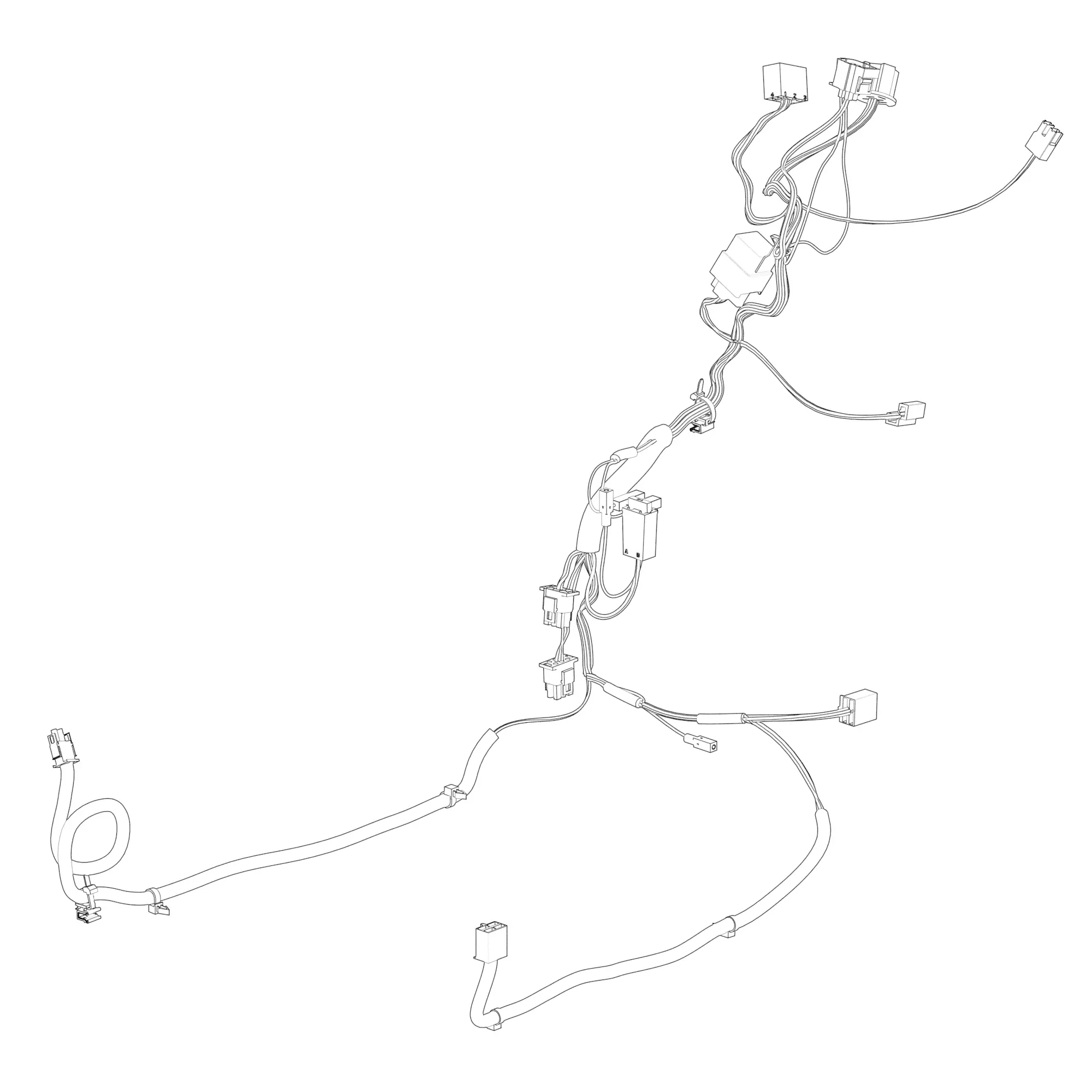 John Deere Front Wiring Harness - GY21297