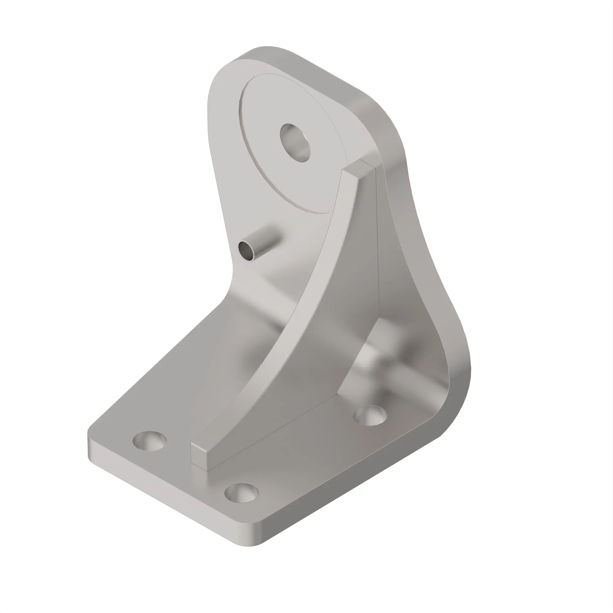 John Deere Engine Mounting and Isolator Bracket - F656342