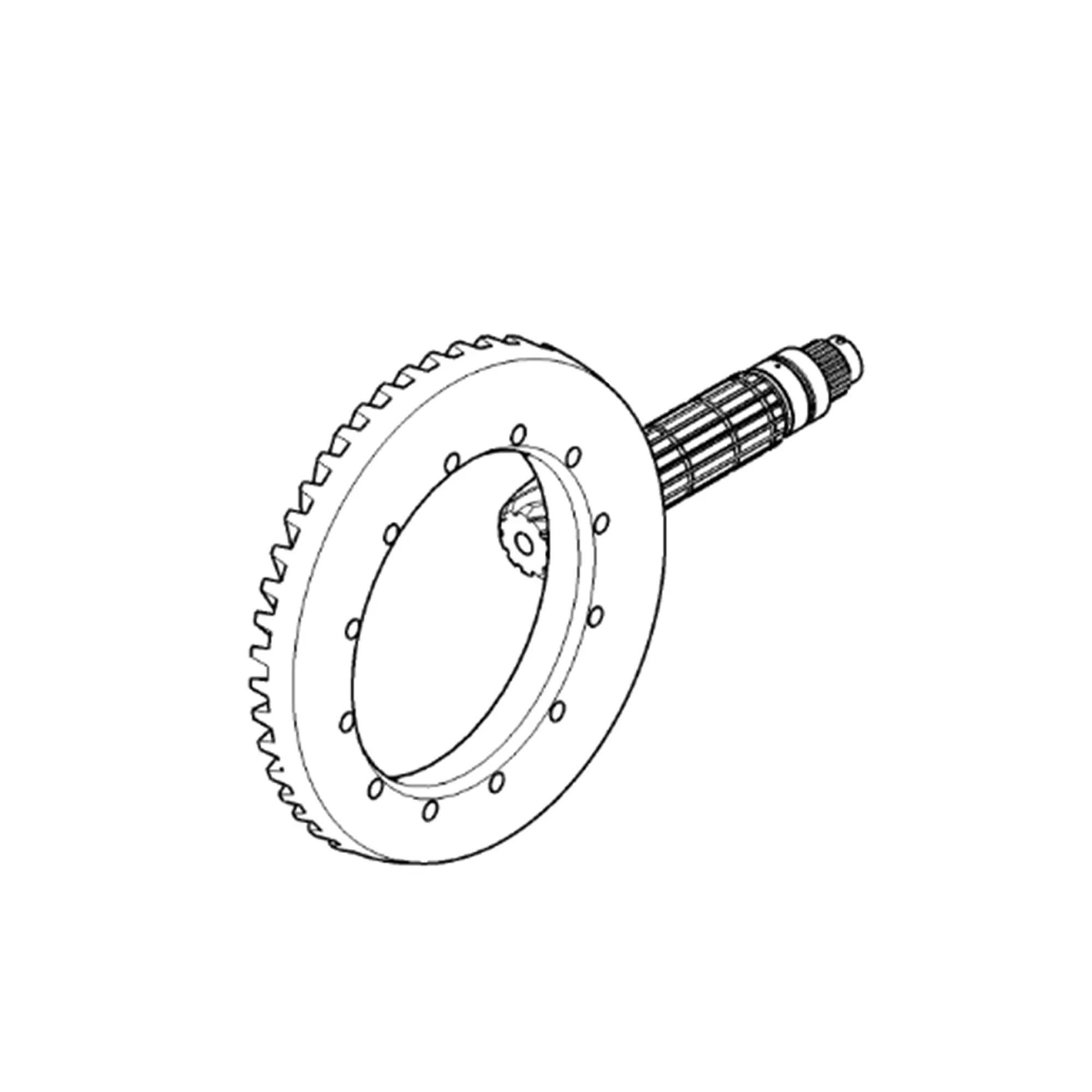 John Deere Differential Drive Ring Gear and Pinion - AL221172