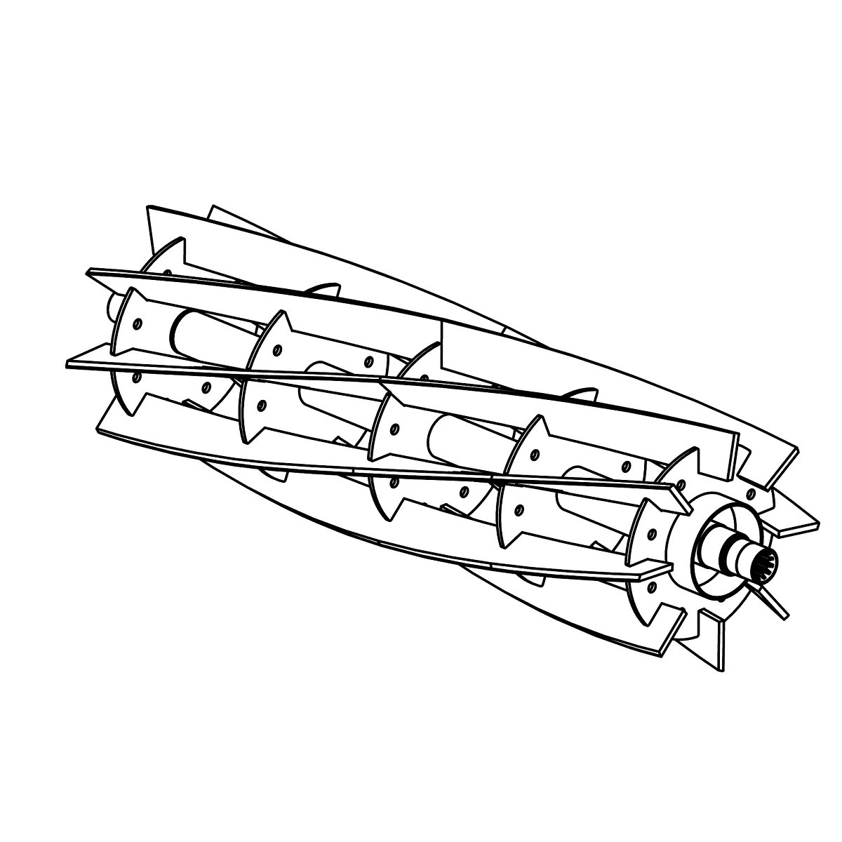 Reel (Service, 5-Blade, 22H)