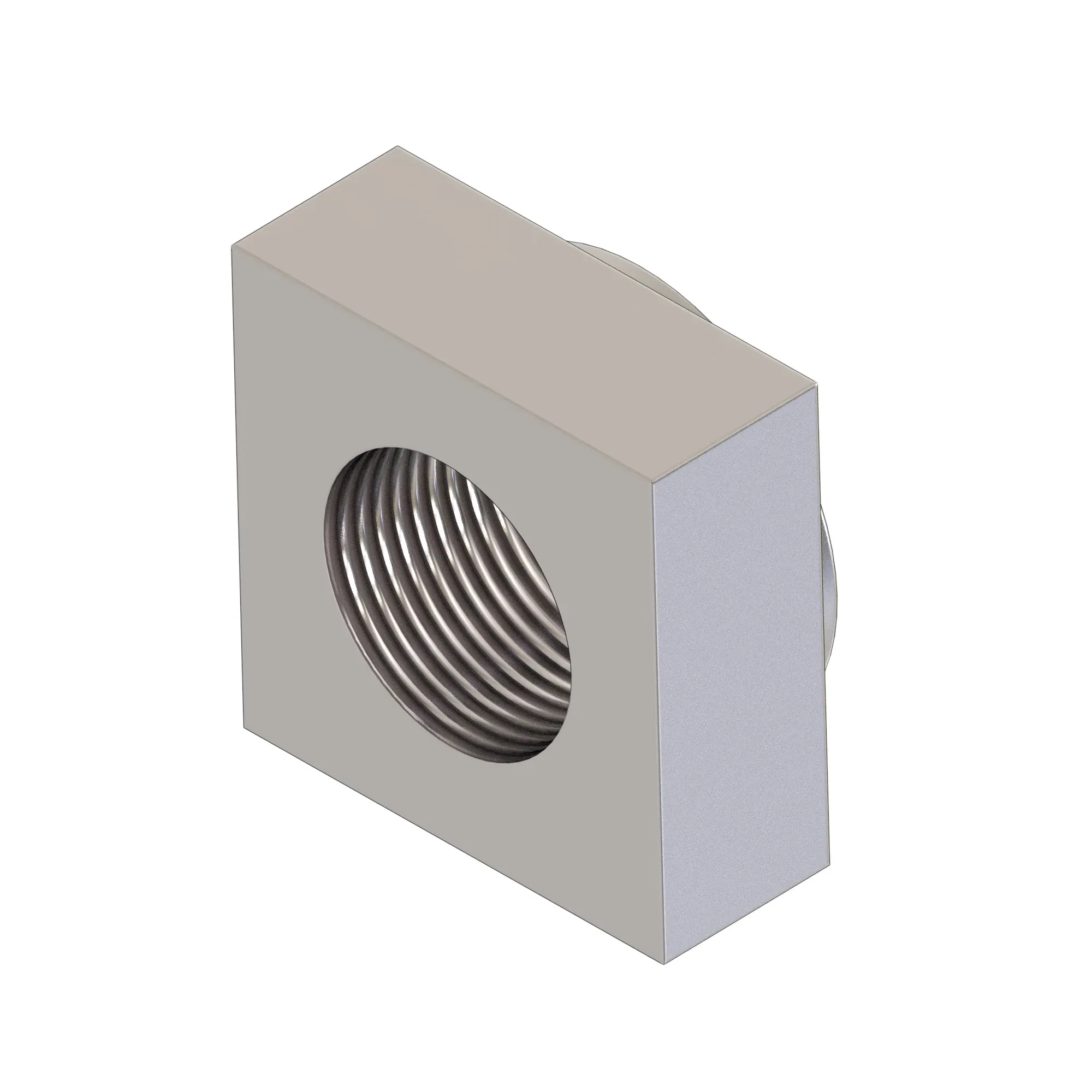 NUT, METRIC WELD, SQUARE