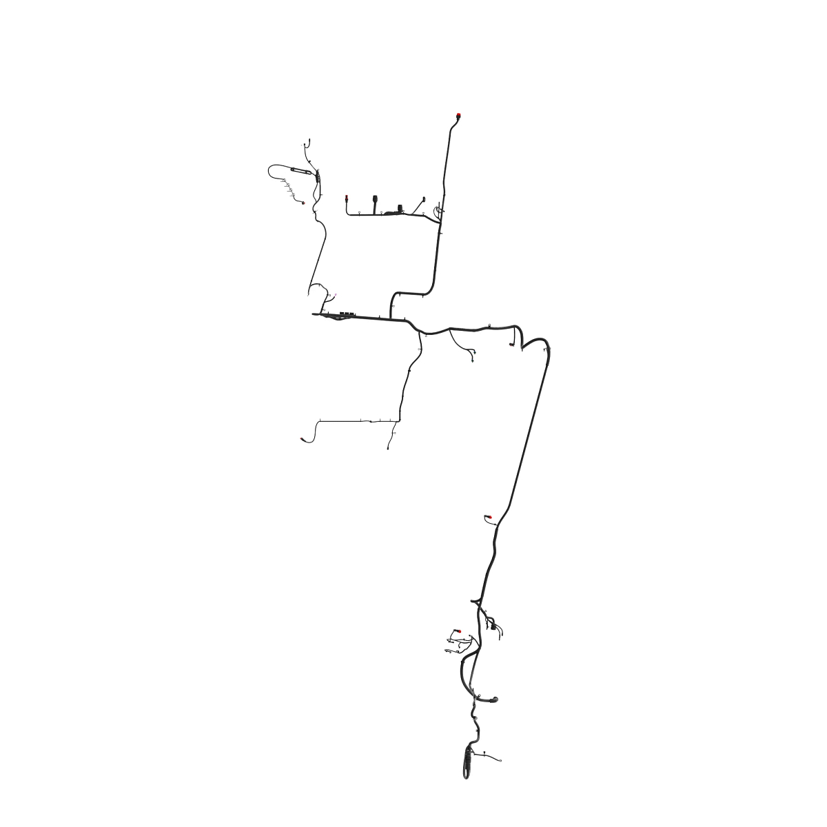 WIRING HARNESS, LEFT CHASSIS HARNES