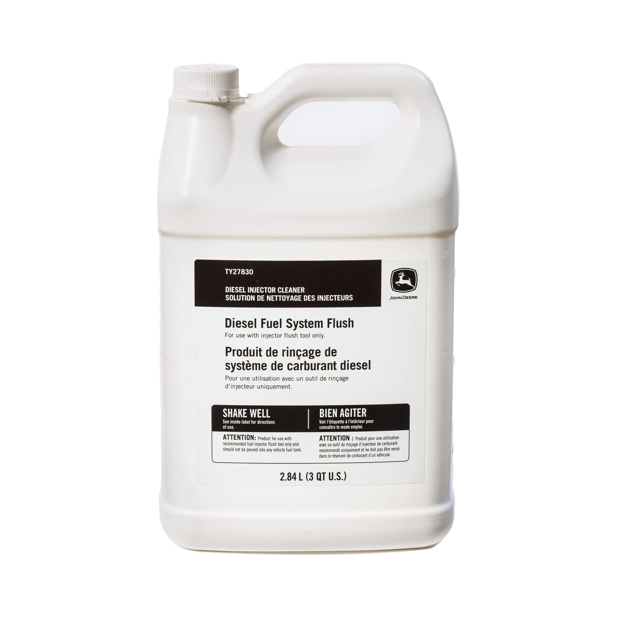 John Deere Diesel Fuel System Flush, Clean-Up 2, 2.84 Liter (0.75 Gallon) - TY27830