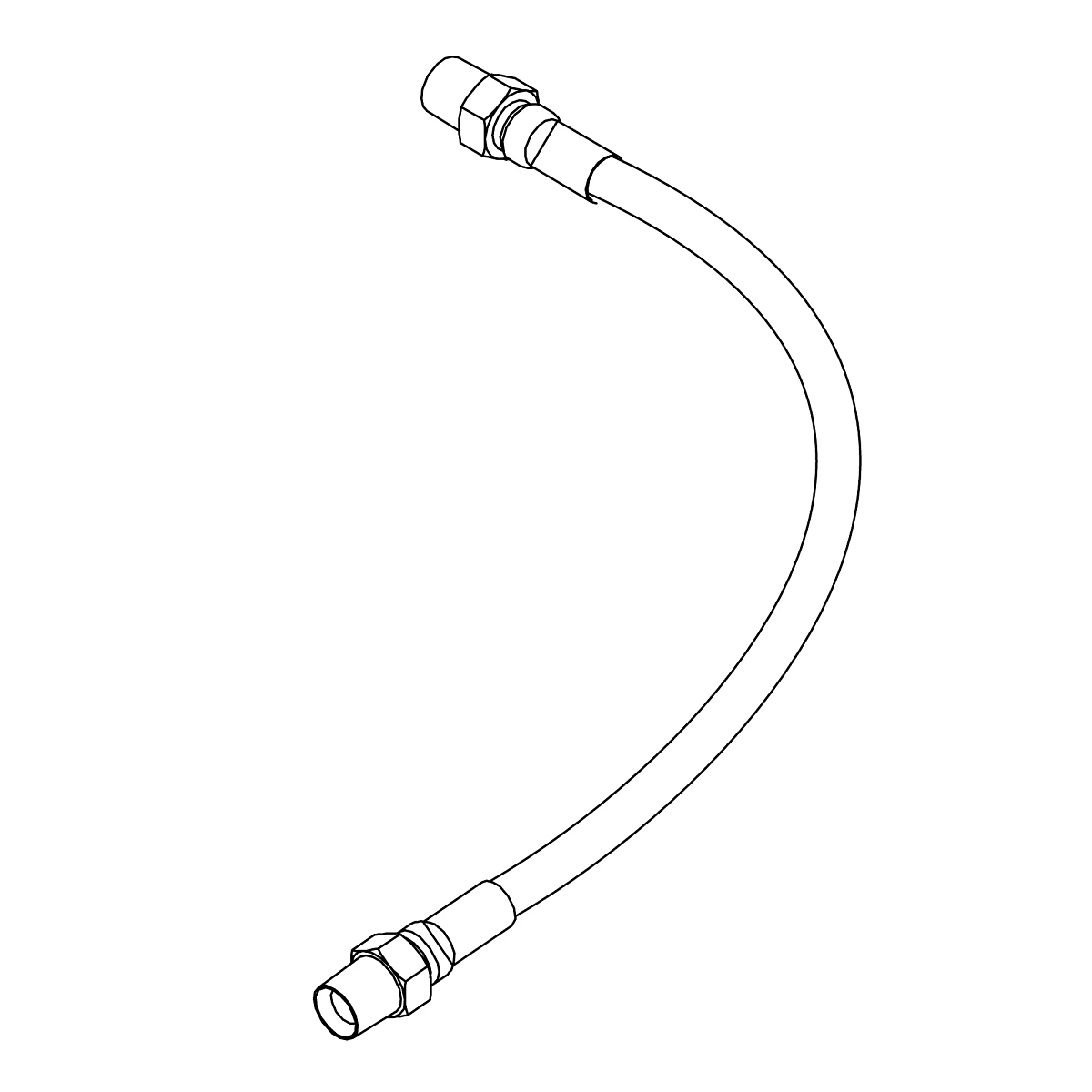Hydraulic Hose, 1/4"