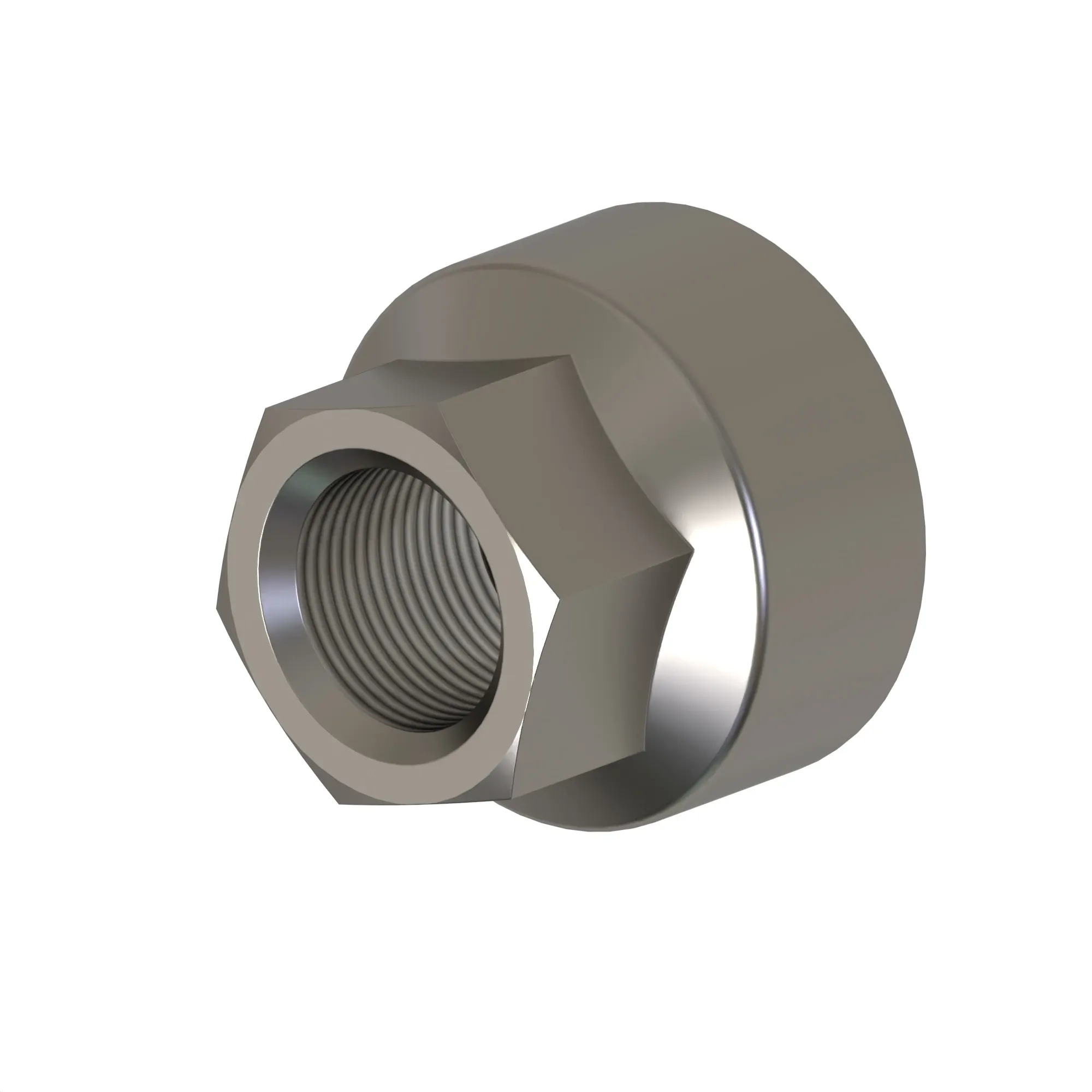 John Deere Hexagonal Flange Prevailing Torque Nut, M10 - M168505
