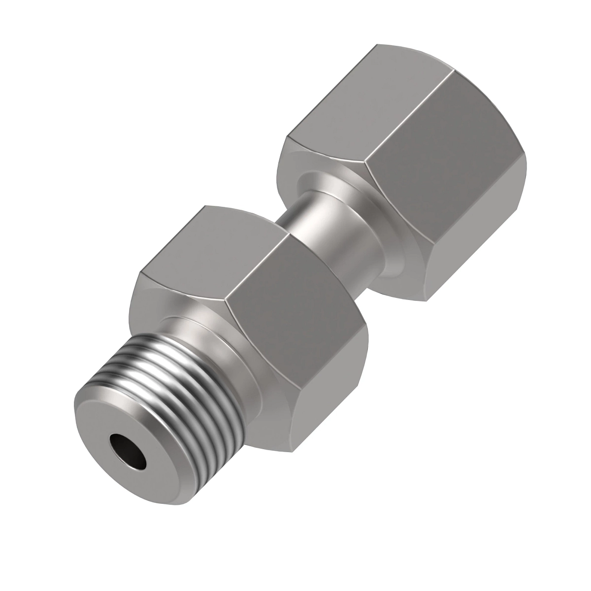 St Thd Swivel Connector, O-Ring FSF