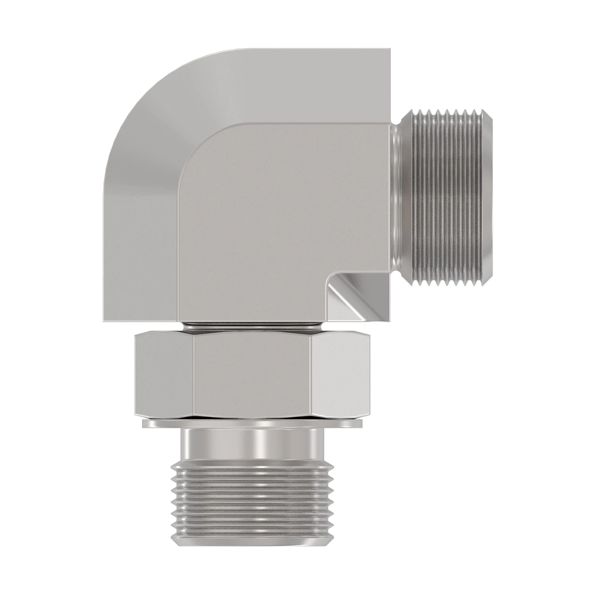 90 Deg Elbow, O-Ring FSF