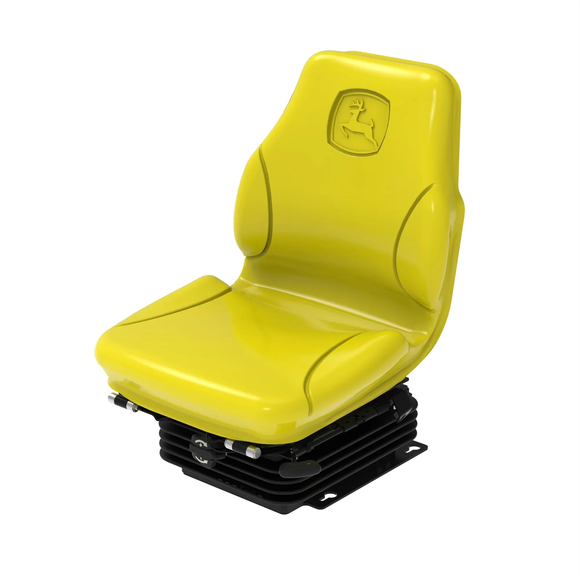 John Deere Vinyl Mechanical Suspension Seat Assembly - SJ12221