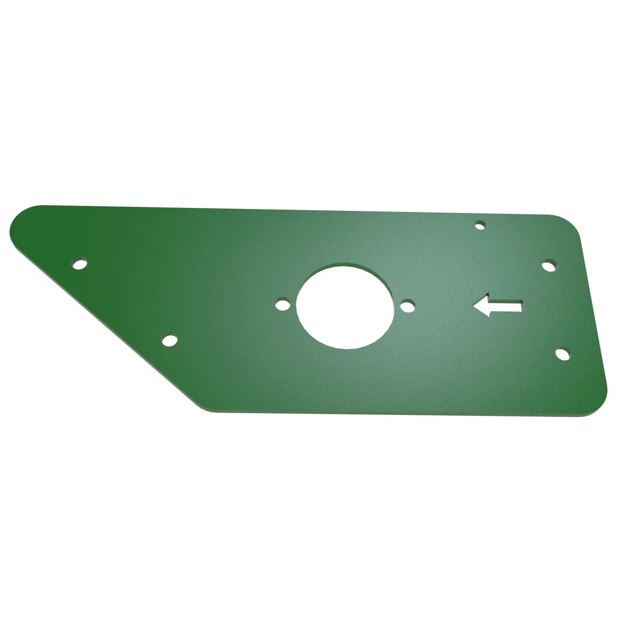 John Deere Mud Flapper Bracket, Left Side - CB01434925