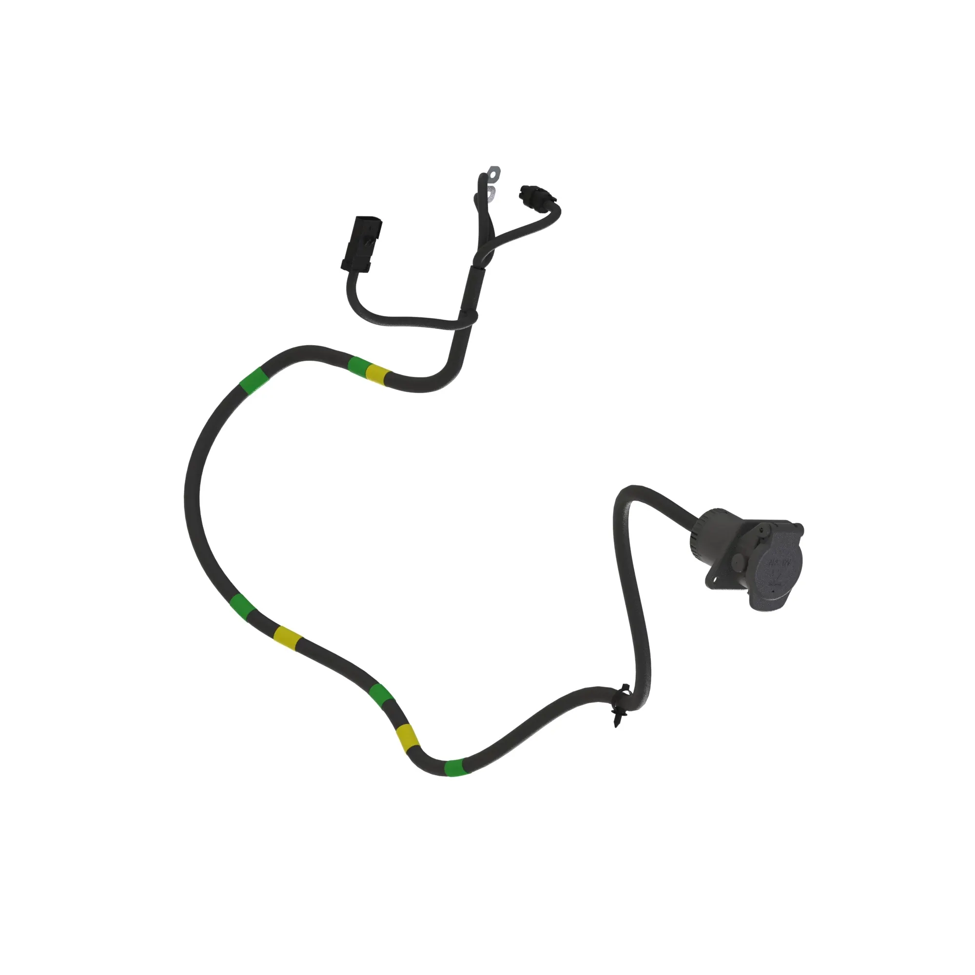 John Deere Chassis Wiring Harness with Air Trailer Brake - RE596113