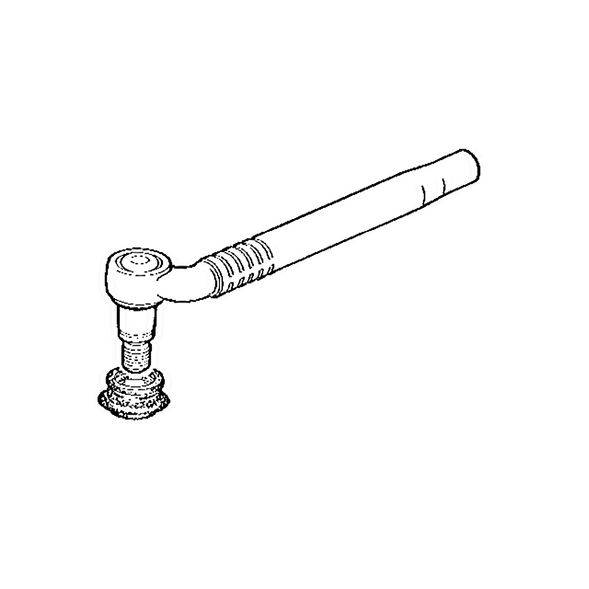 John Deere Left Side Front Axle Drive Tie Rod Ball Joint - AL168705