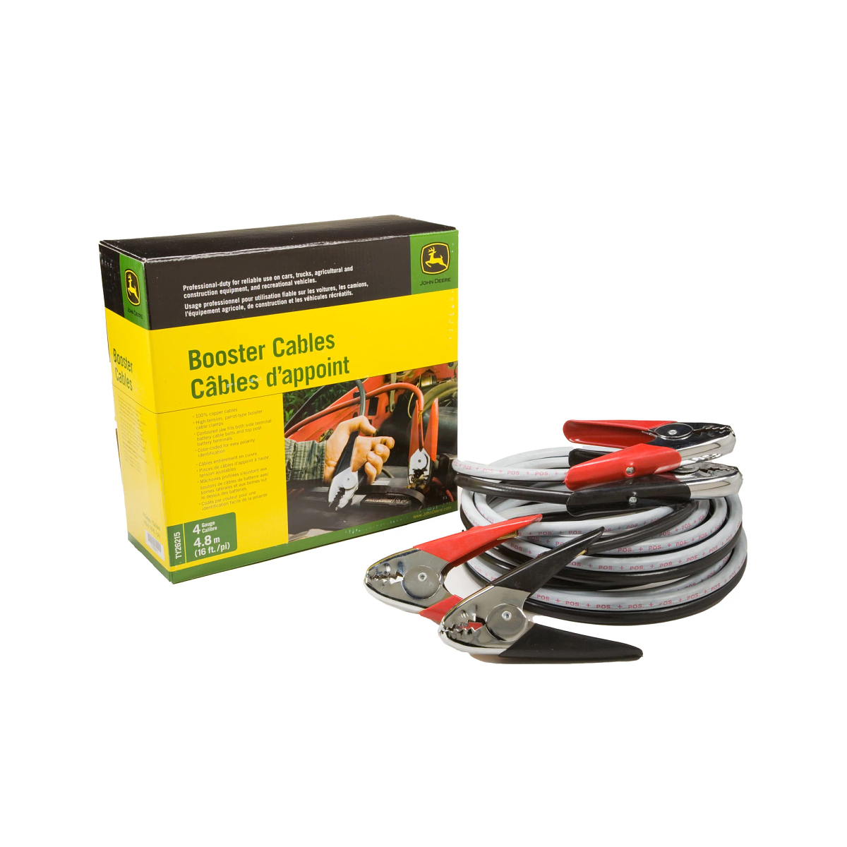 John Deere Commercial Service Booster Cable, Length 16 ft - TY26215