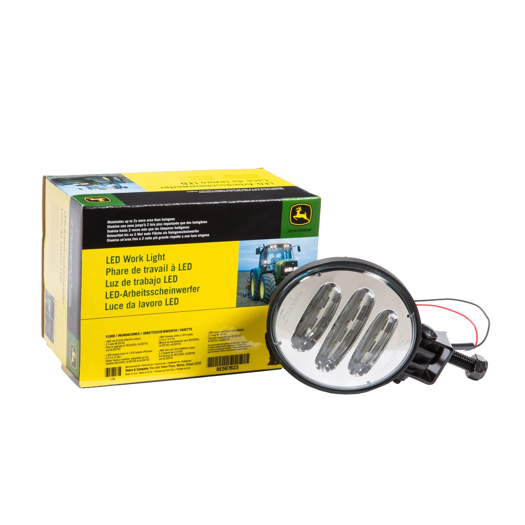 John Deere Oval Floodlamp - RE567623