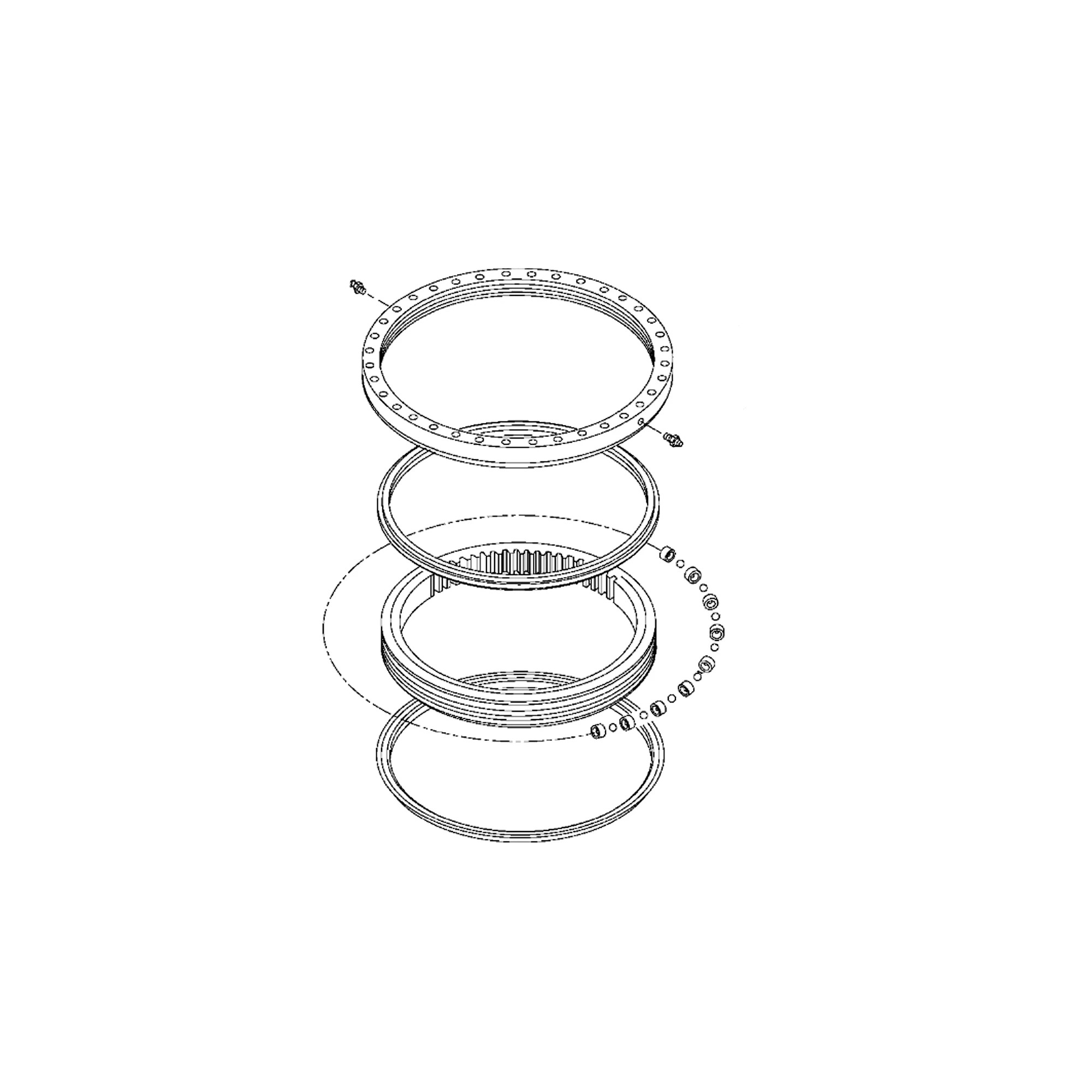 John Deere Reman REMAN Swing Bearing - 9154037EX