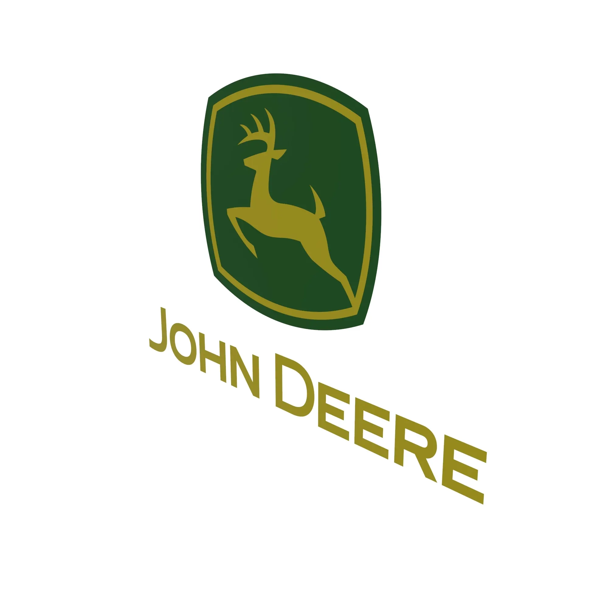 John Deere Vertical Composite Trademark Label - JD5750