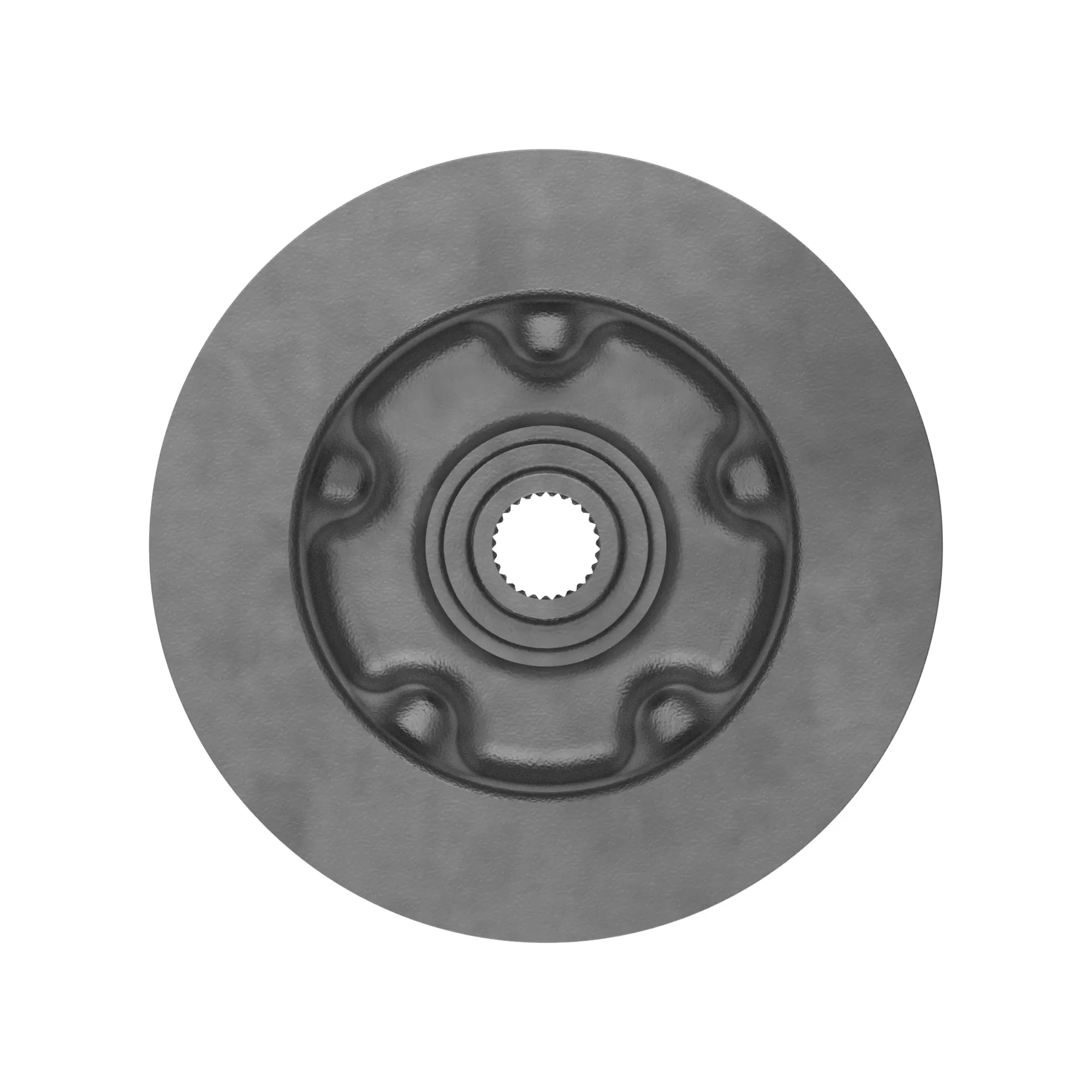 HUB, WHEEL W/BRAKE ROTOR