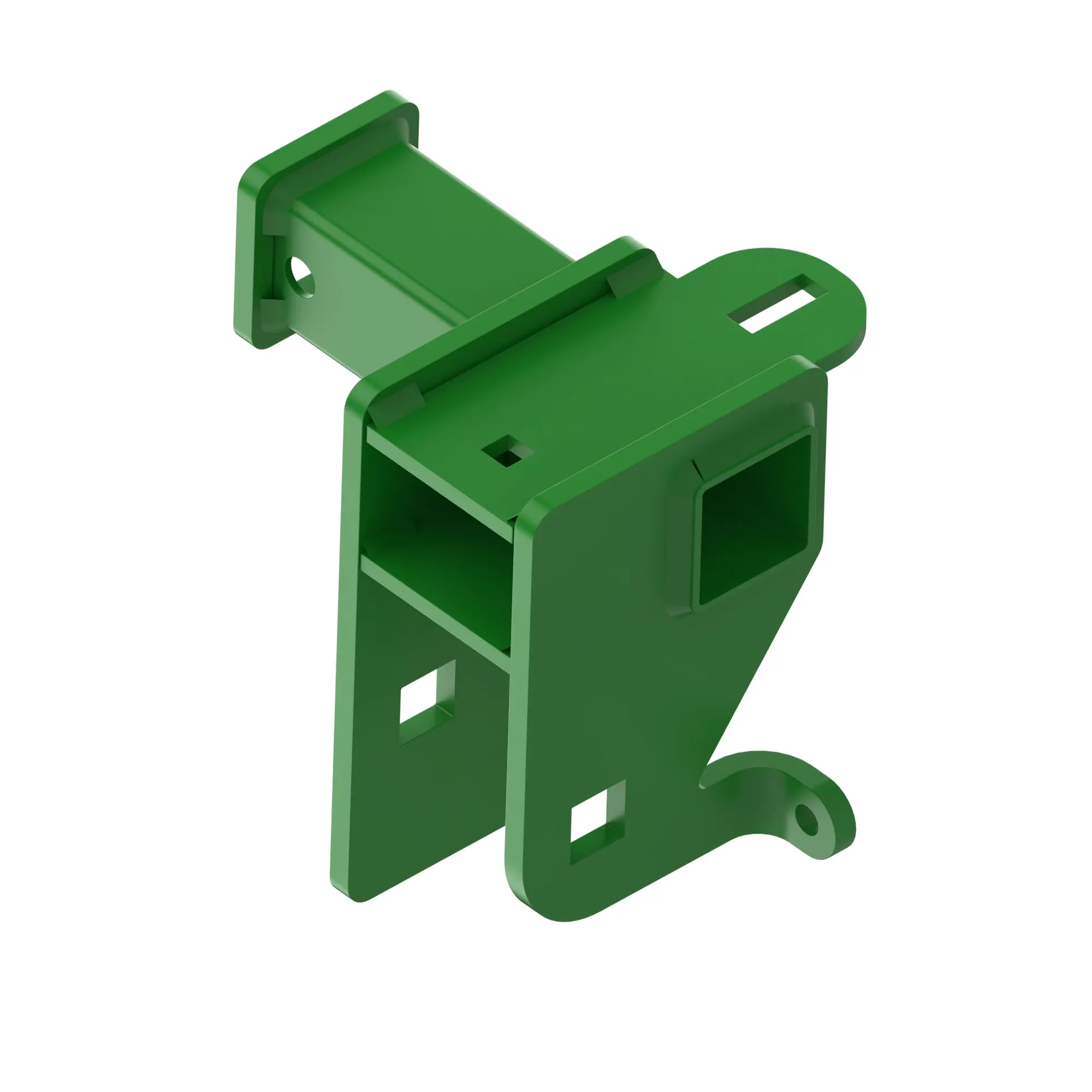 BRACKET, REAR UP STOP, LH RECEIVER