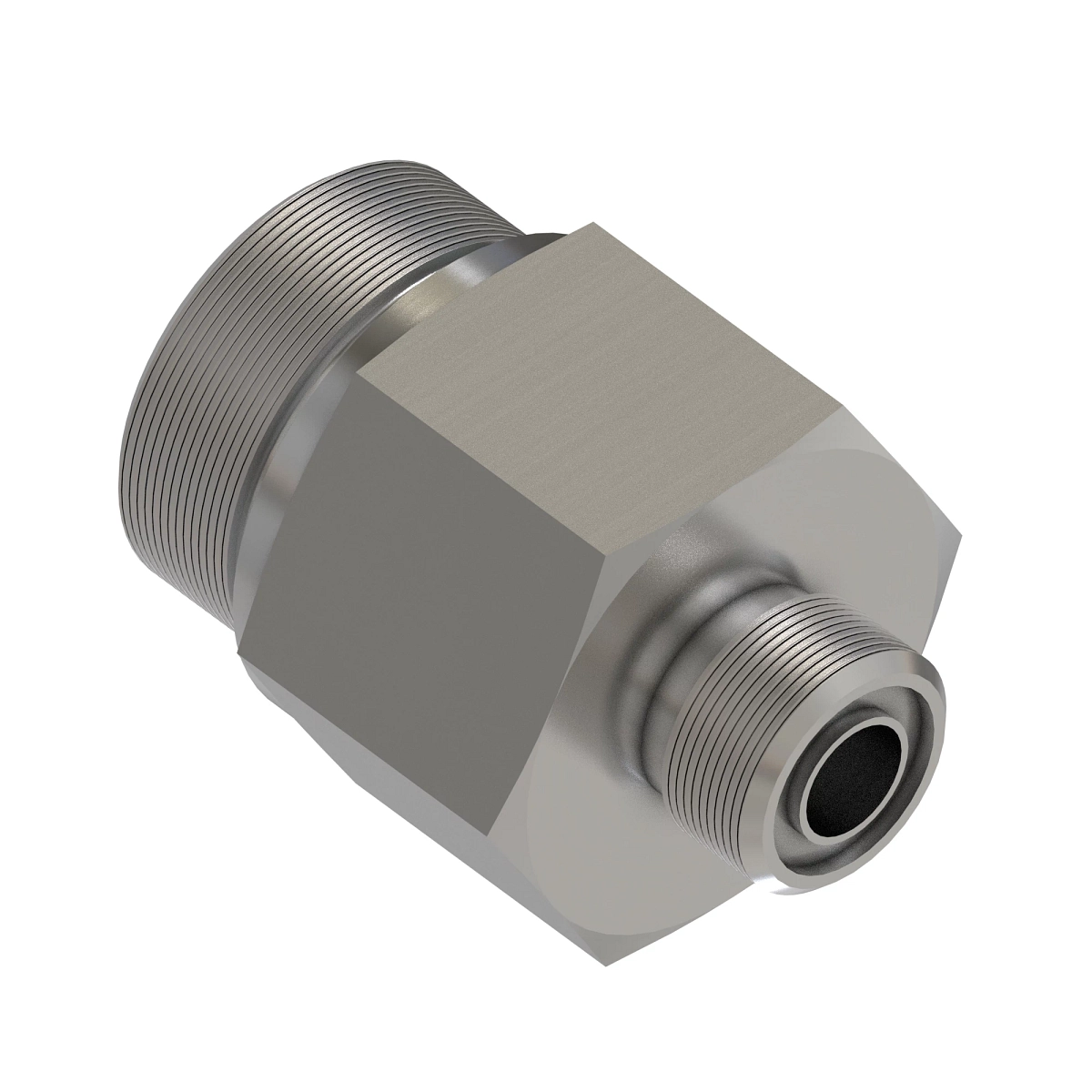Adapter Fitting, Stud Straight ORFS