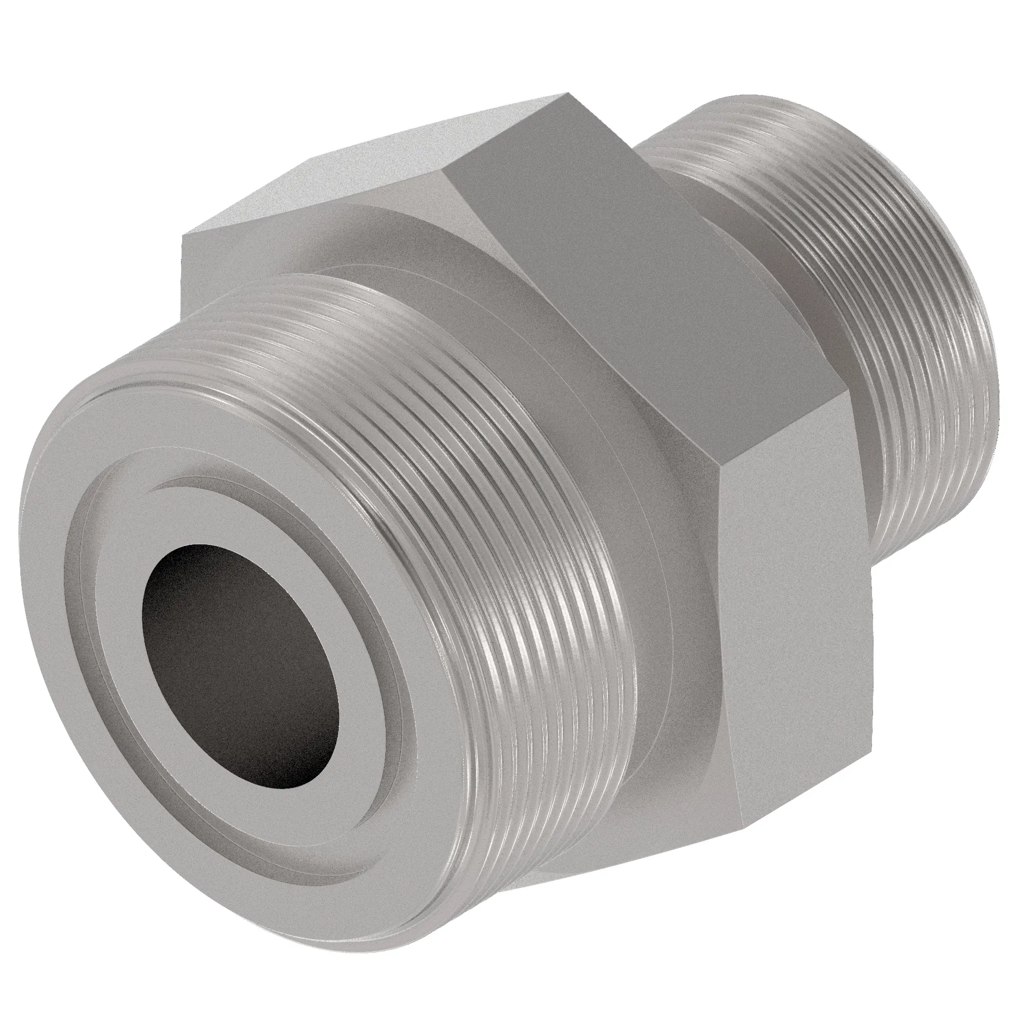 John Deere Light Duty Straight Threaded Adapter Fitting - T458102