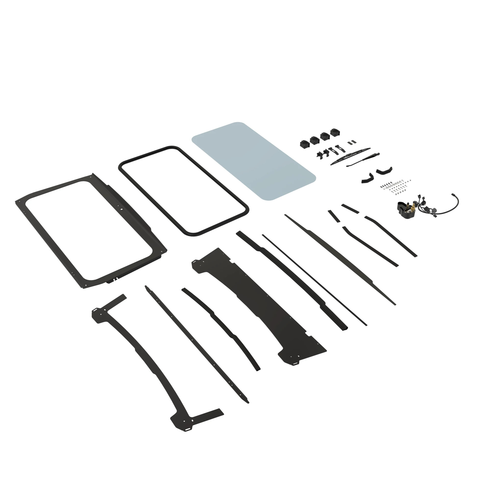 John Deere Glass Windshield Kit with Wiper - BUC10210