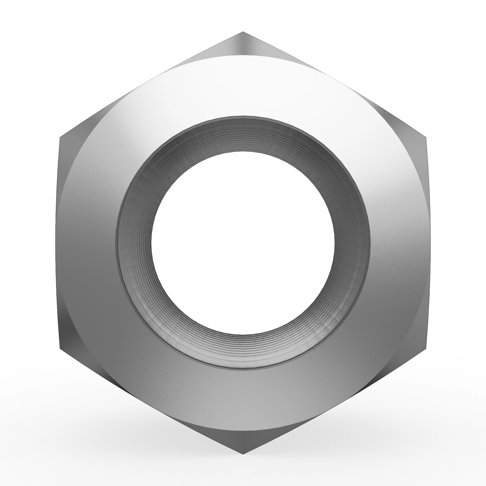 HEX COLLAR LOCK NUT, 1.25" - 7