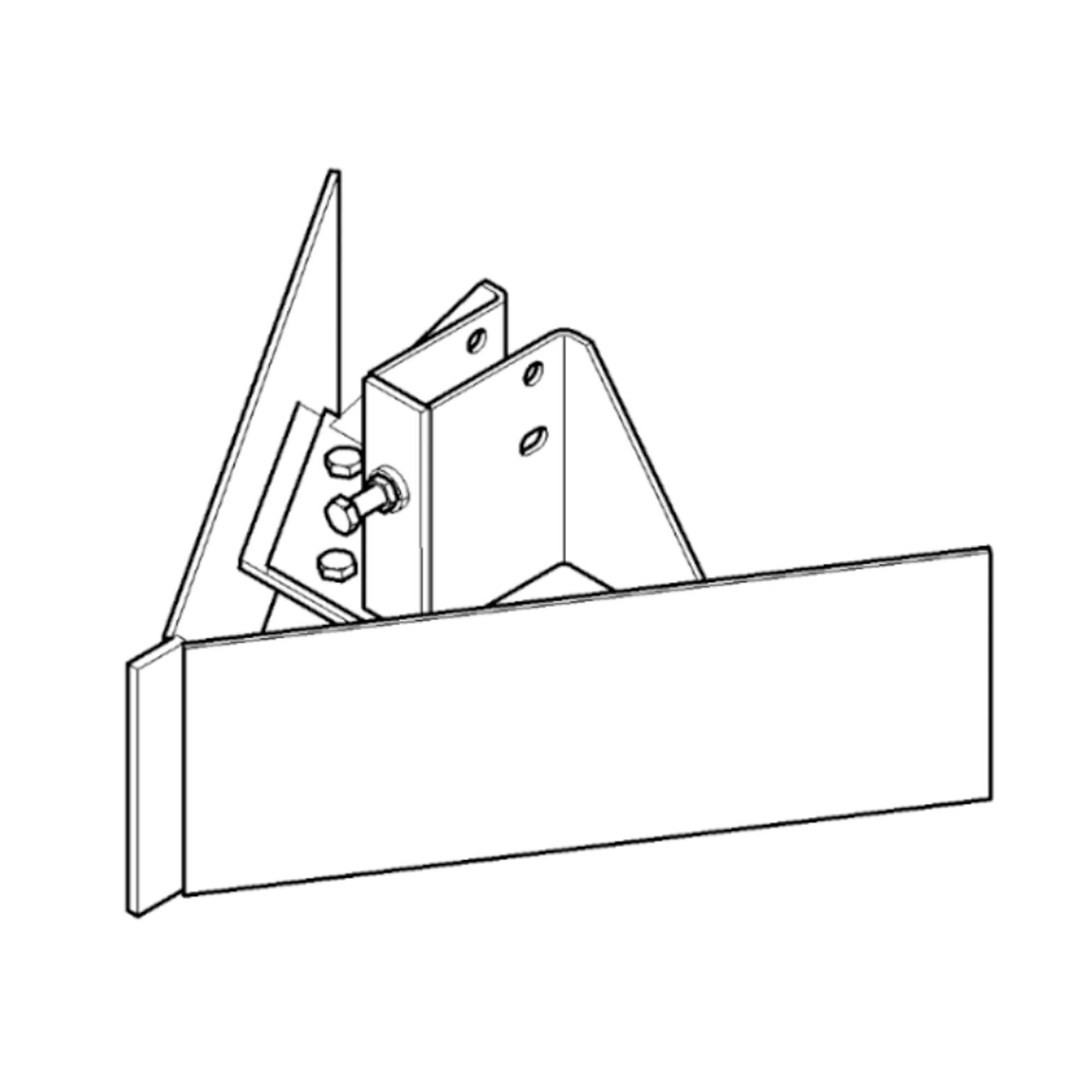 John Deere V Wing Bed Sweep - BA25853