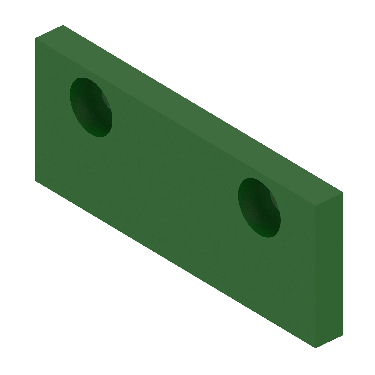 John Deere Platform Angle Plate - H205605