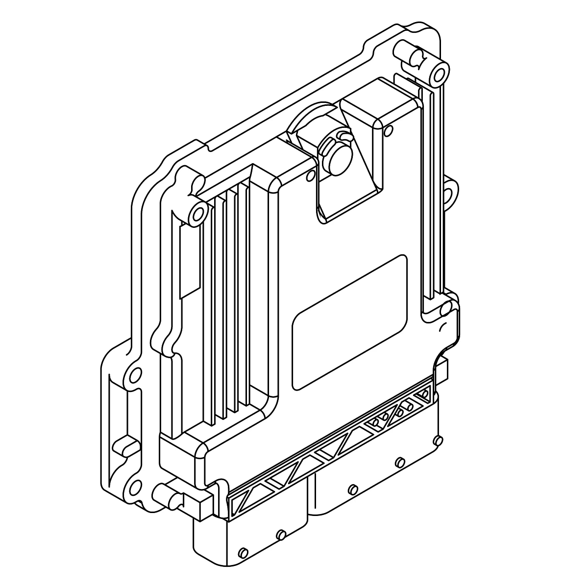 ENGINE CONTROLLER, ECU ASSY,SERVICE