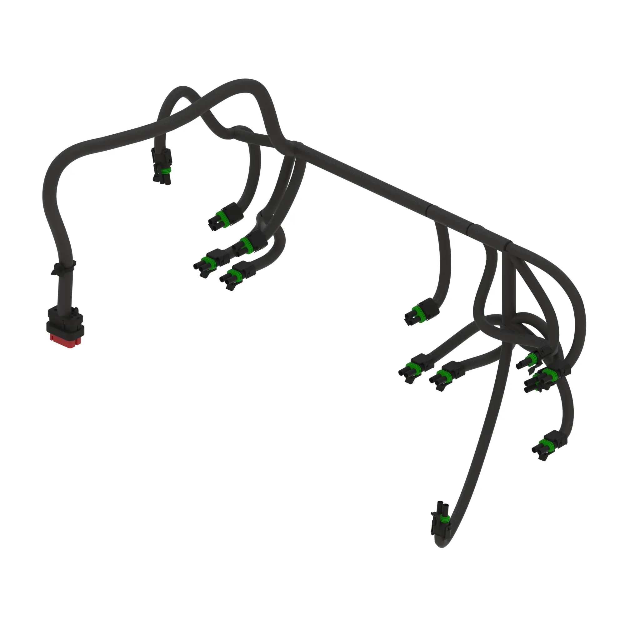 John Deere Main Valve Block Wiring Harness - AA109493