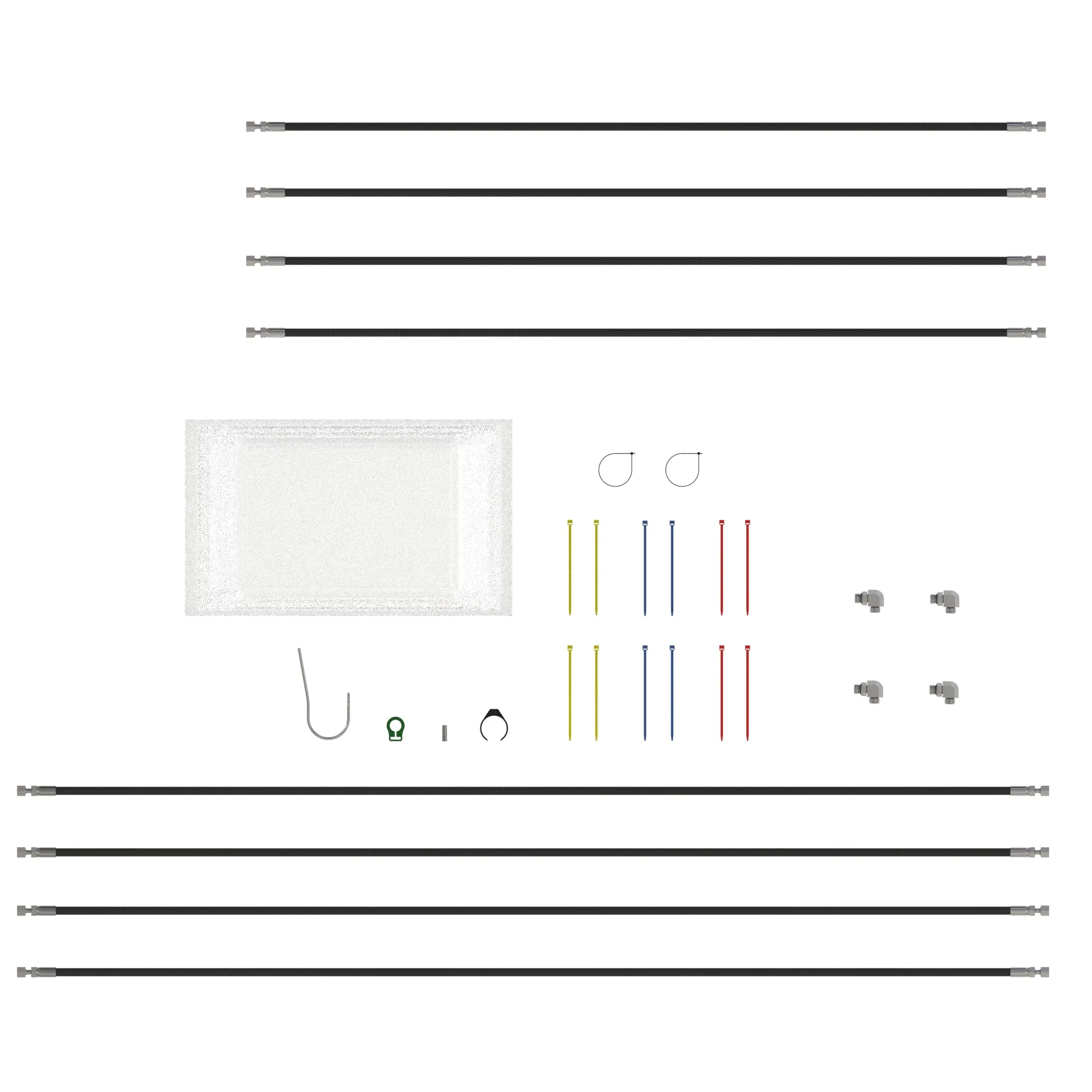 HOSES AND PARTS (2 FUNCTION)