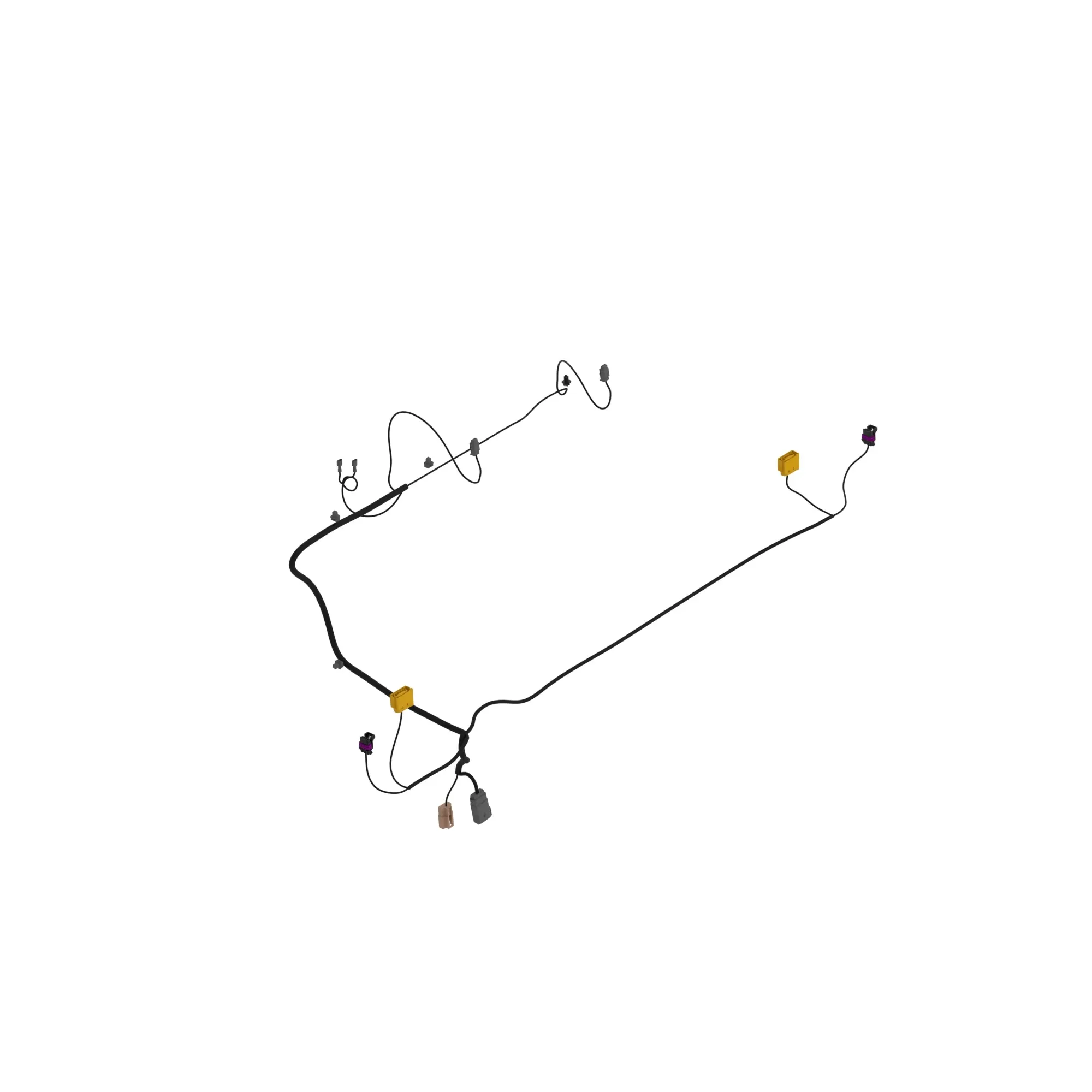 John Deere Front Dash Deluxe Light Wiring Harness - AUC15838