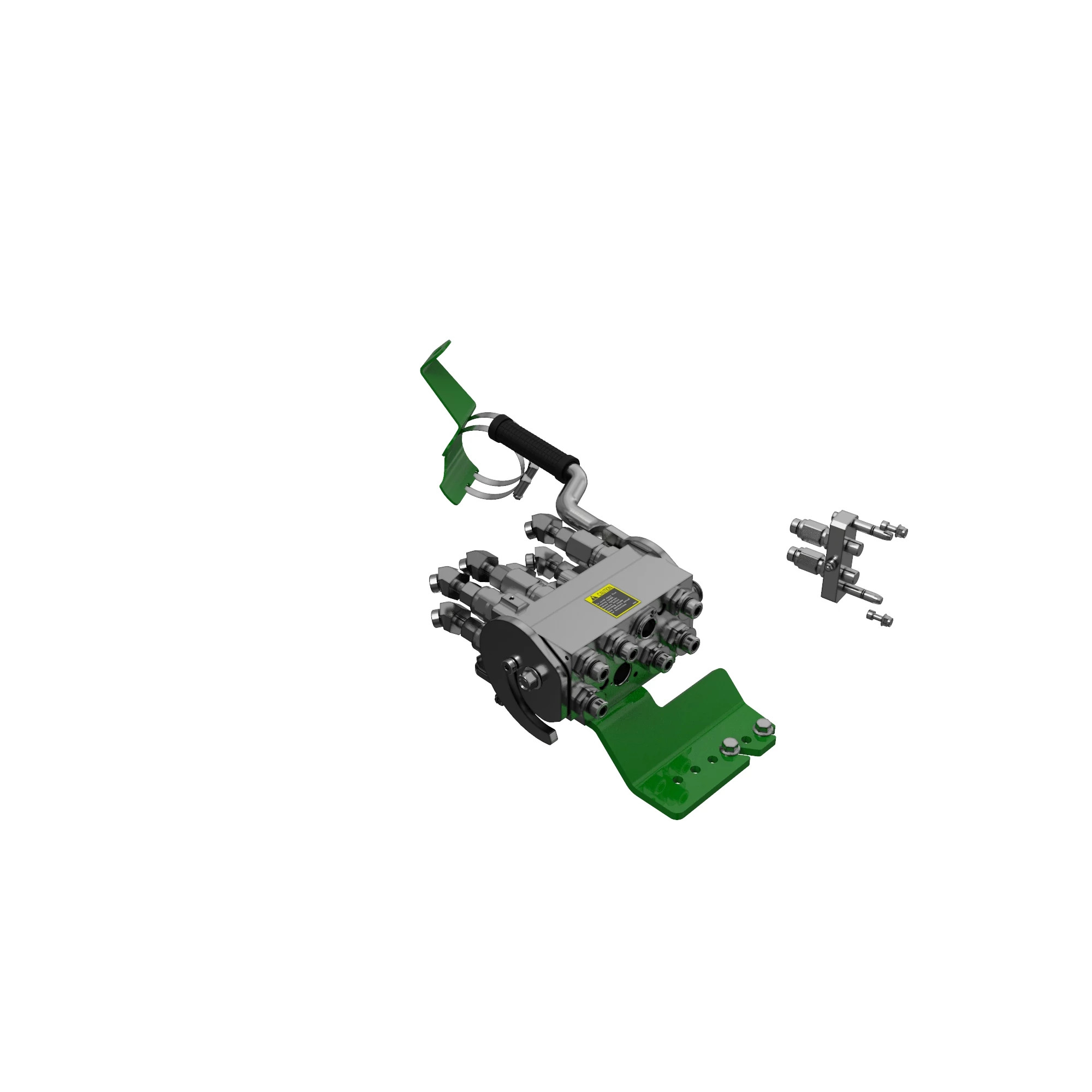 HYD. QUICK-CONNECT COUPLER, 3-FUNCT