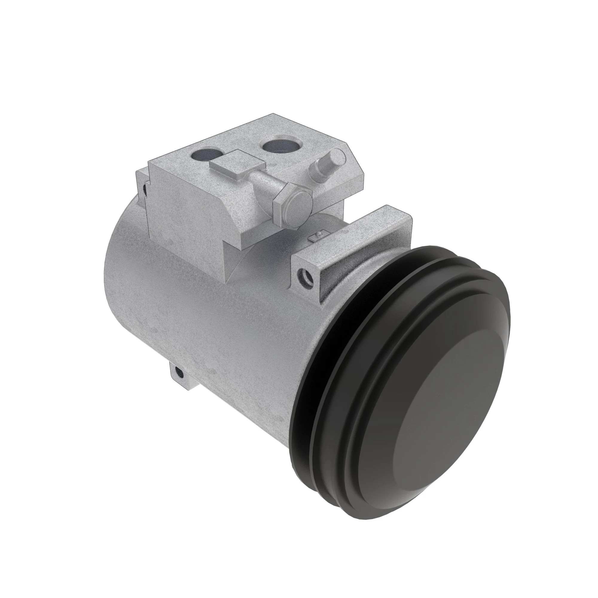 John Deere Air Conditioner Compressor with Clutch, 12 Volt - RE46657