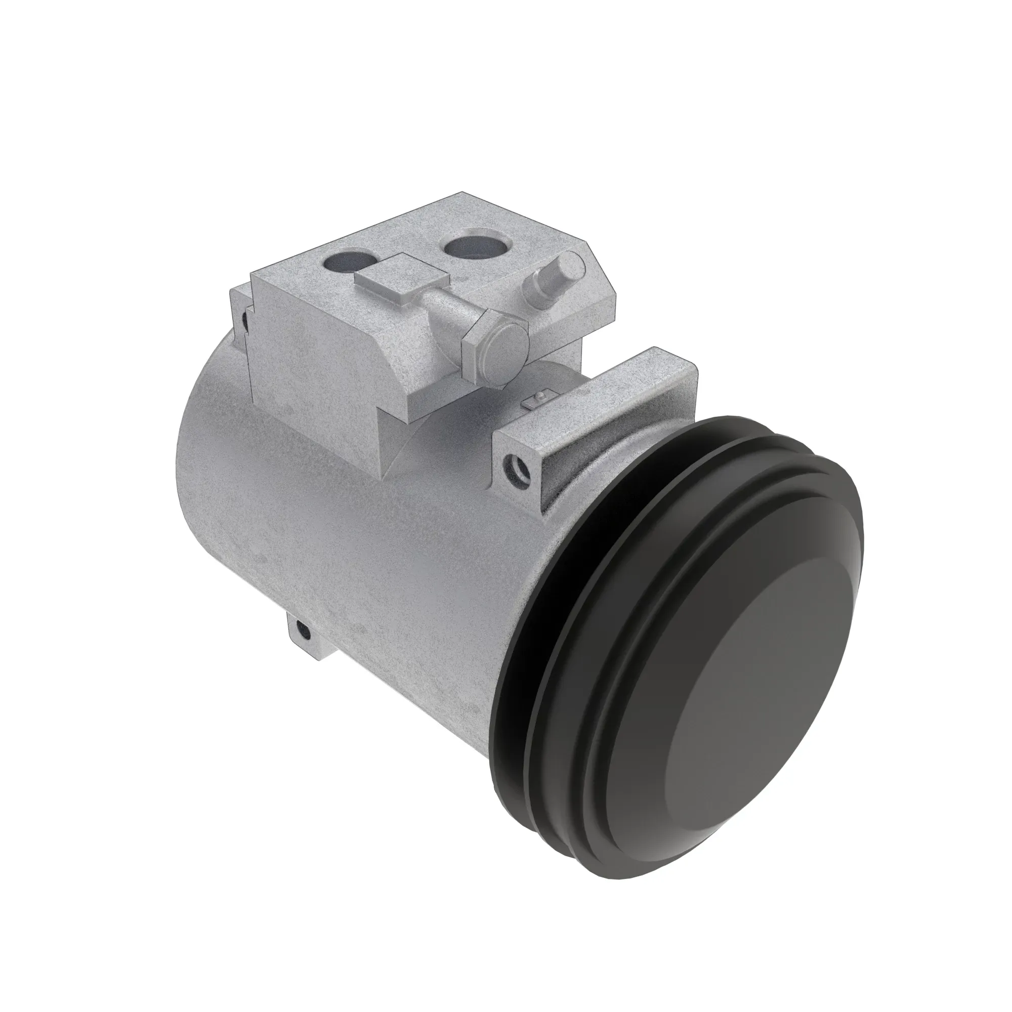 John Deere Air Conditioner Compressor with Clutch, 12 Volt - RE46657