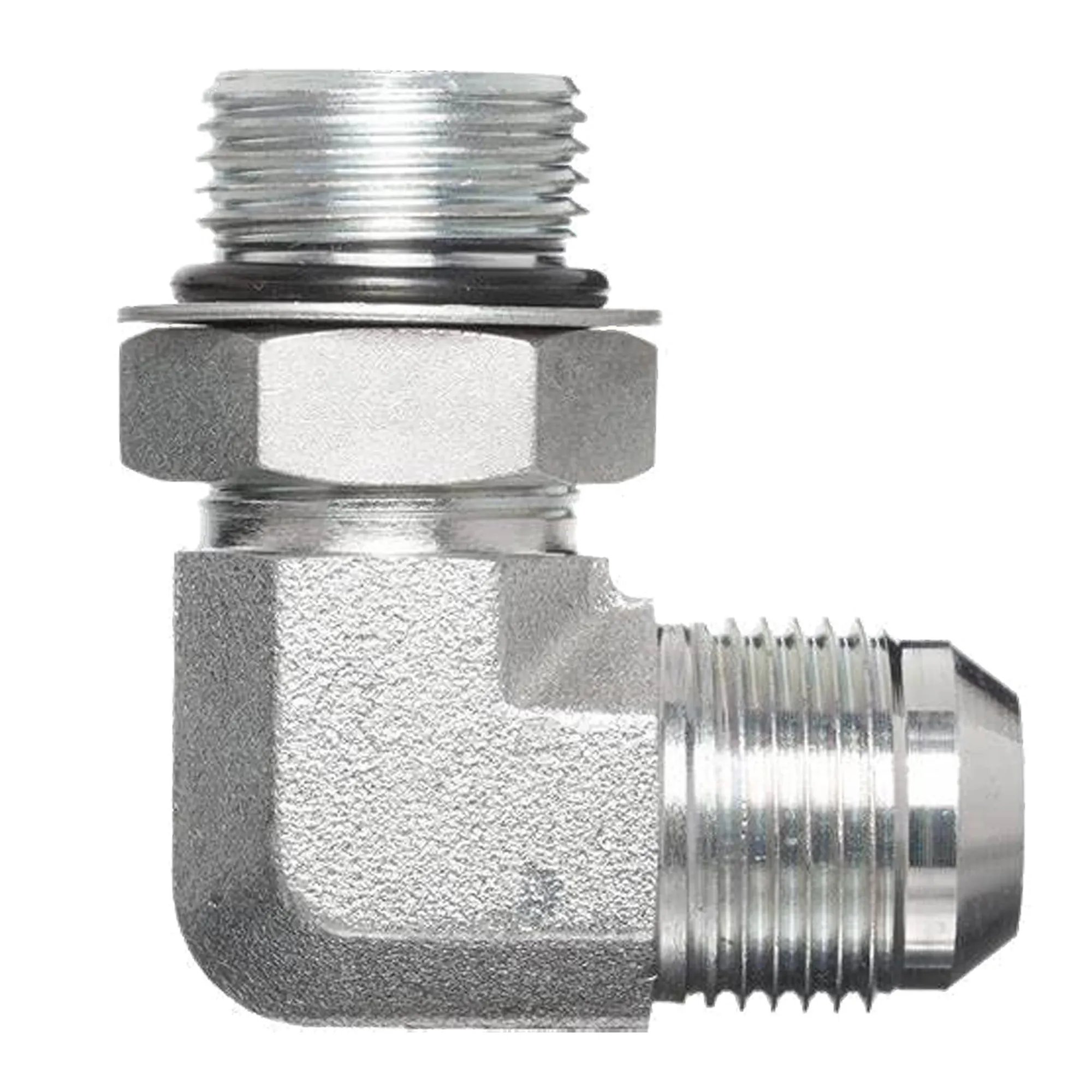 John Deere 45 Degree Straight Thread Elbow Fitting - 38H1044