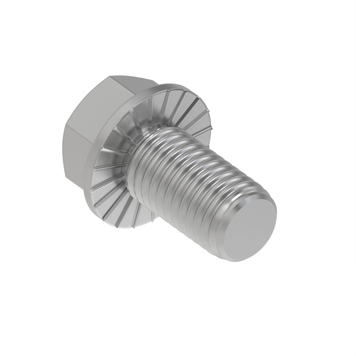 SCREW, FLANGE SERRATED 3/8 - 16 UNC