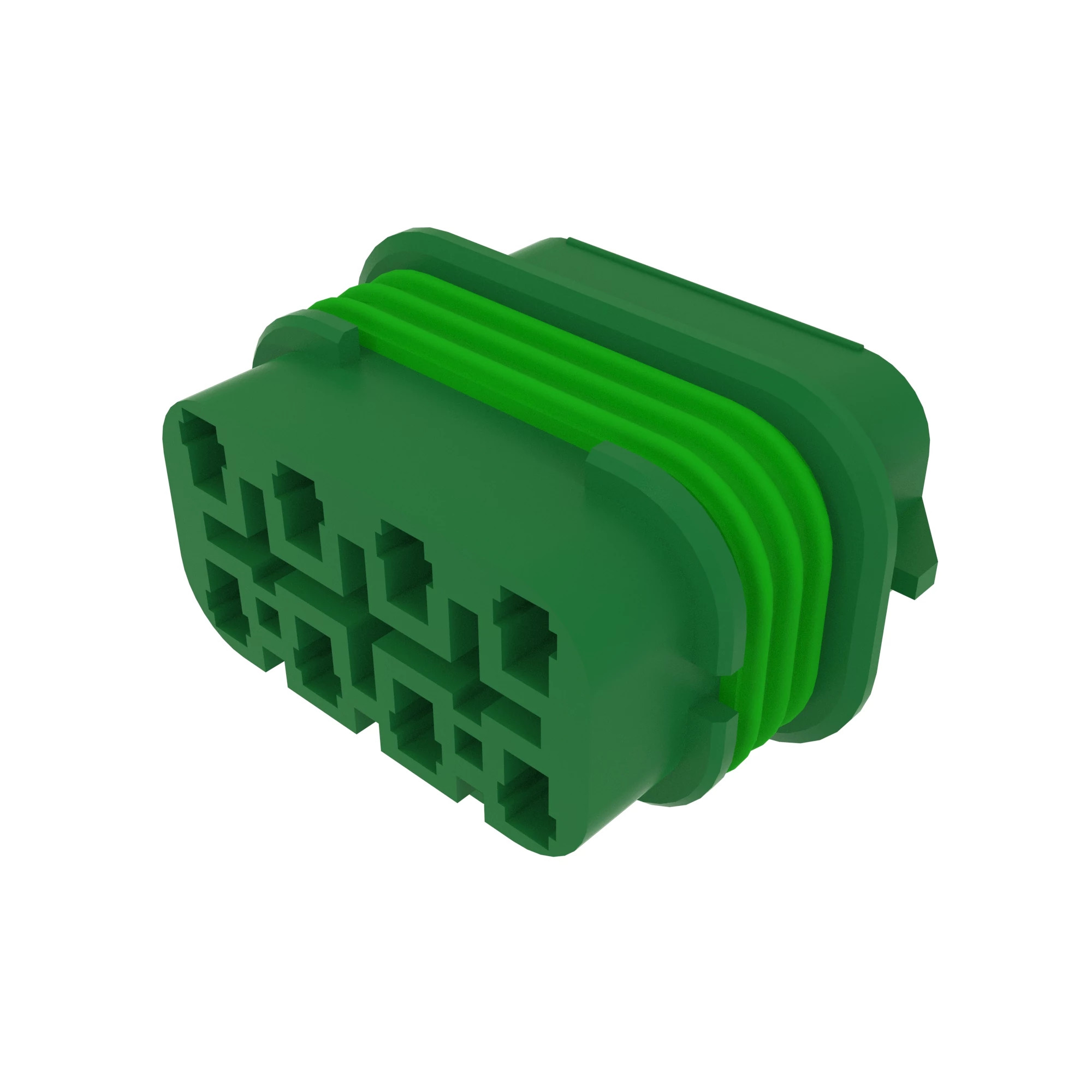 CONN COOPER 32000 6W MS GRN PLSTC