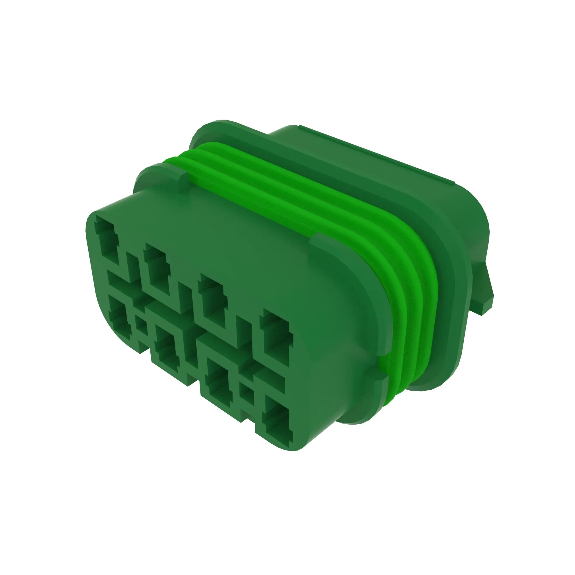 CONN COOPER 32000 6W MS GRN PLSTC