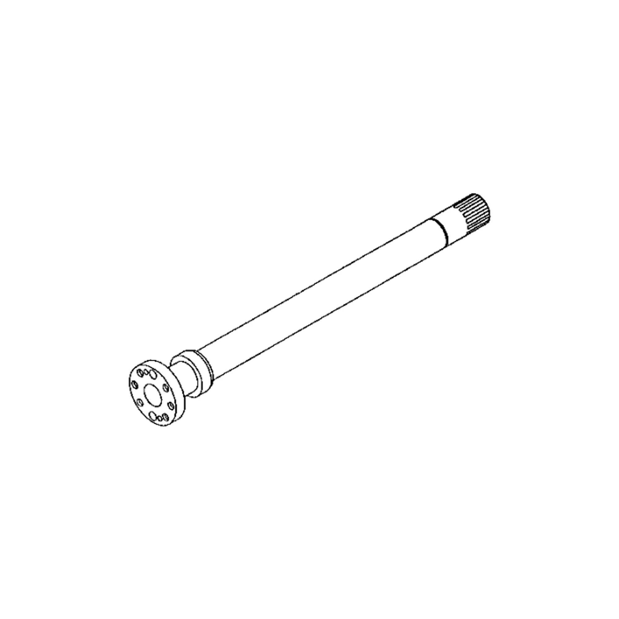 John Deere Right Side Axle Housing Shaft - M809136